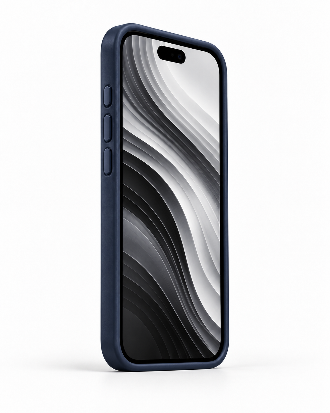 Bexocase Iphone 17 Pro Lacivert Magsafe Özellikli Deri Kılıf 