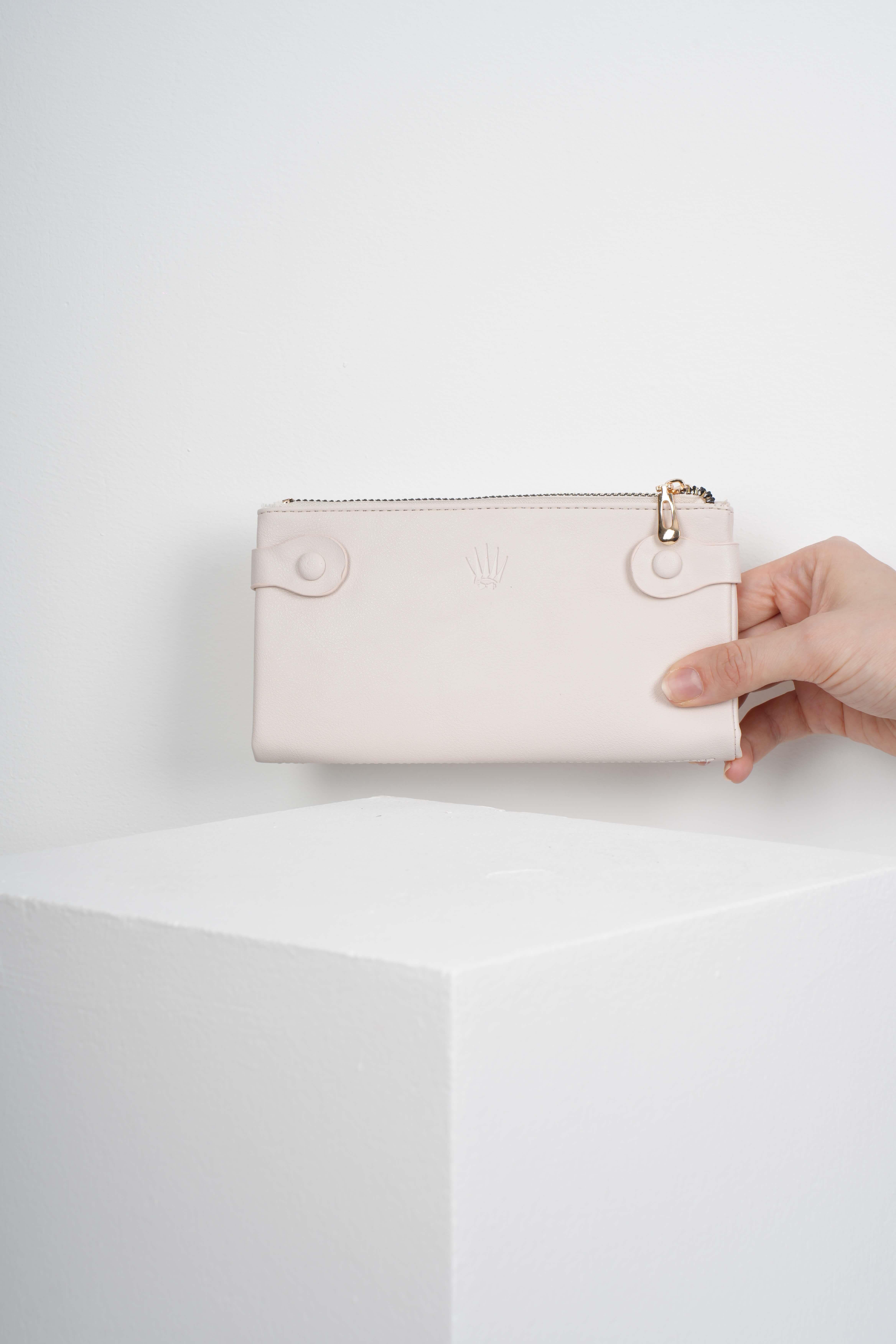 DUAL POCKET KREM TELEFON CÜZDANITelefon CüzdanıWATCHOFROYALDUALPCKTBRDUAL POCKET KREM TELEFON CÜZDANI