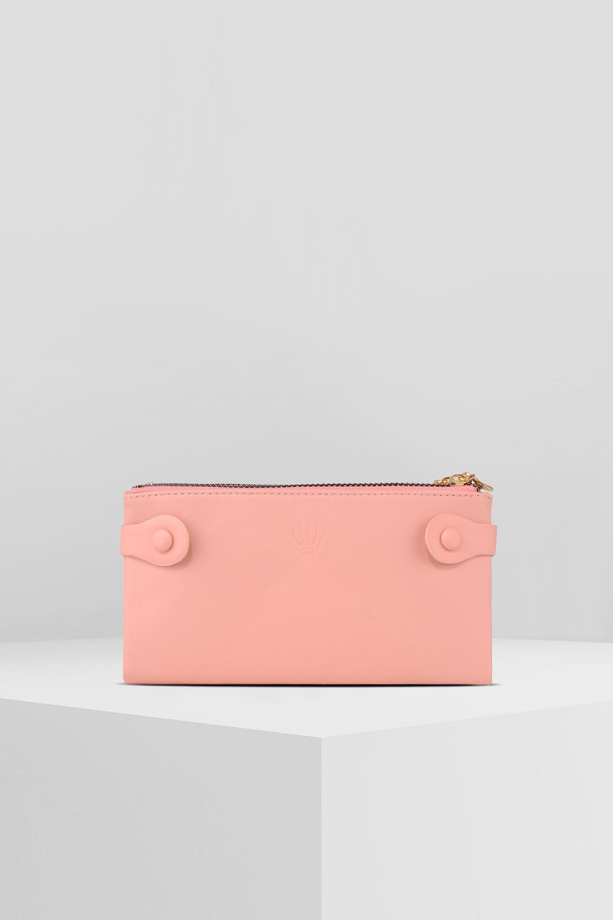 DUAL POCKET PEMBE TELEFON CÜZDANITelefon CüzdanıWATCHOFROYALDUALPCKTFLTRBLCKDUAL POCKET PEMBE TELEFON CÜZDANI