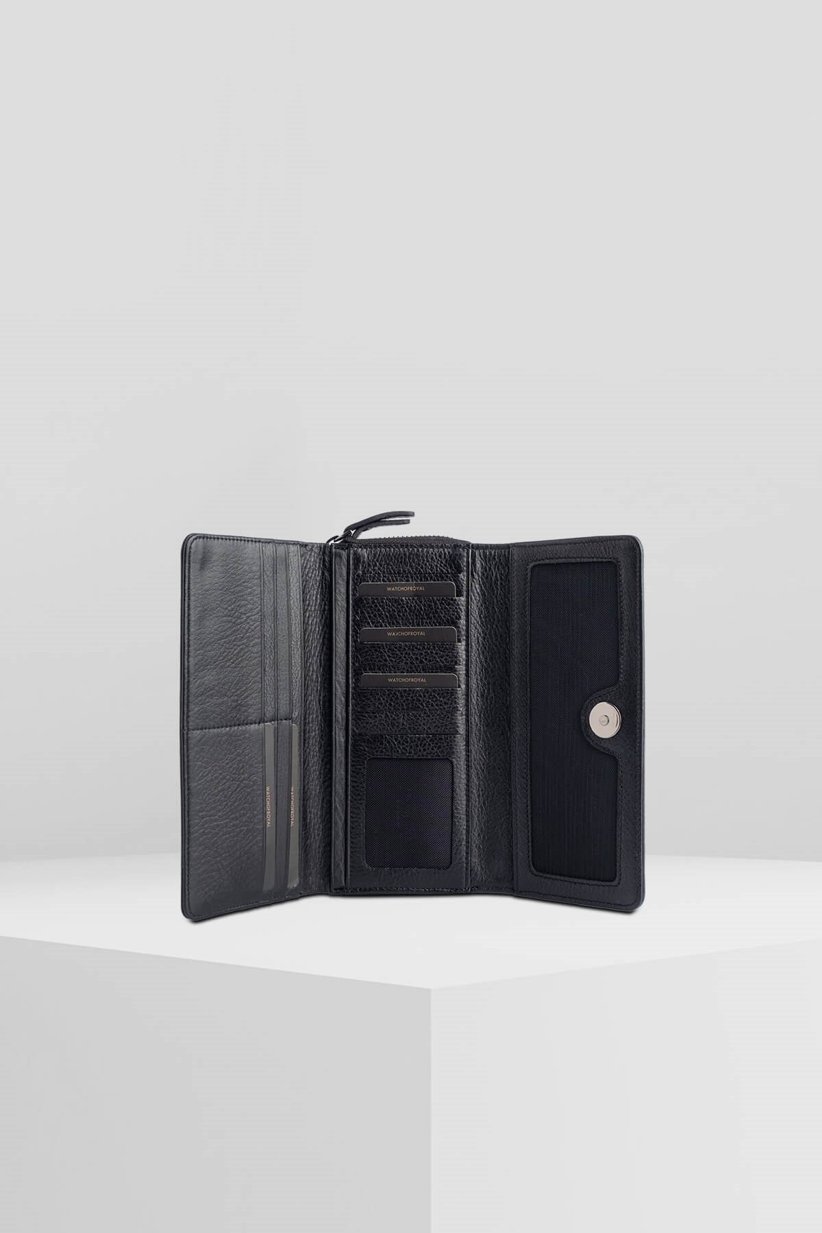 FINE BLACK HAKİKİ DERİ TELEFON CÜZDANITELEFON CÜZDANIWATCHOFROYALFINEBLCKFINE BLACK HAKİKİ DERİ TELEFON CÜZDANI