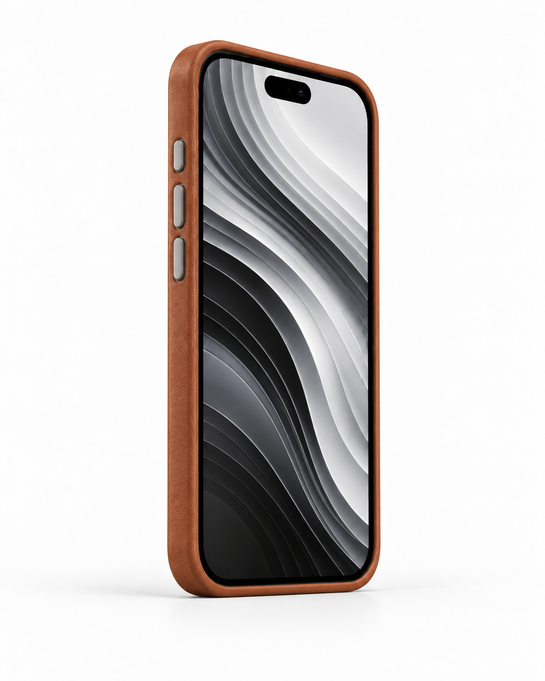 Iconcase Iphone 17 Pro Max Taba Manyetik Özellikli Deri Kılıf 