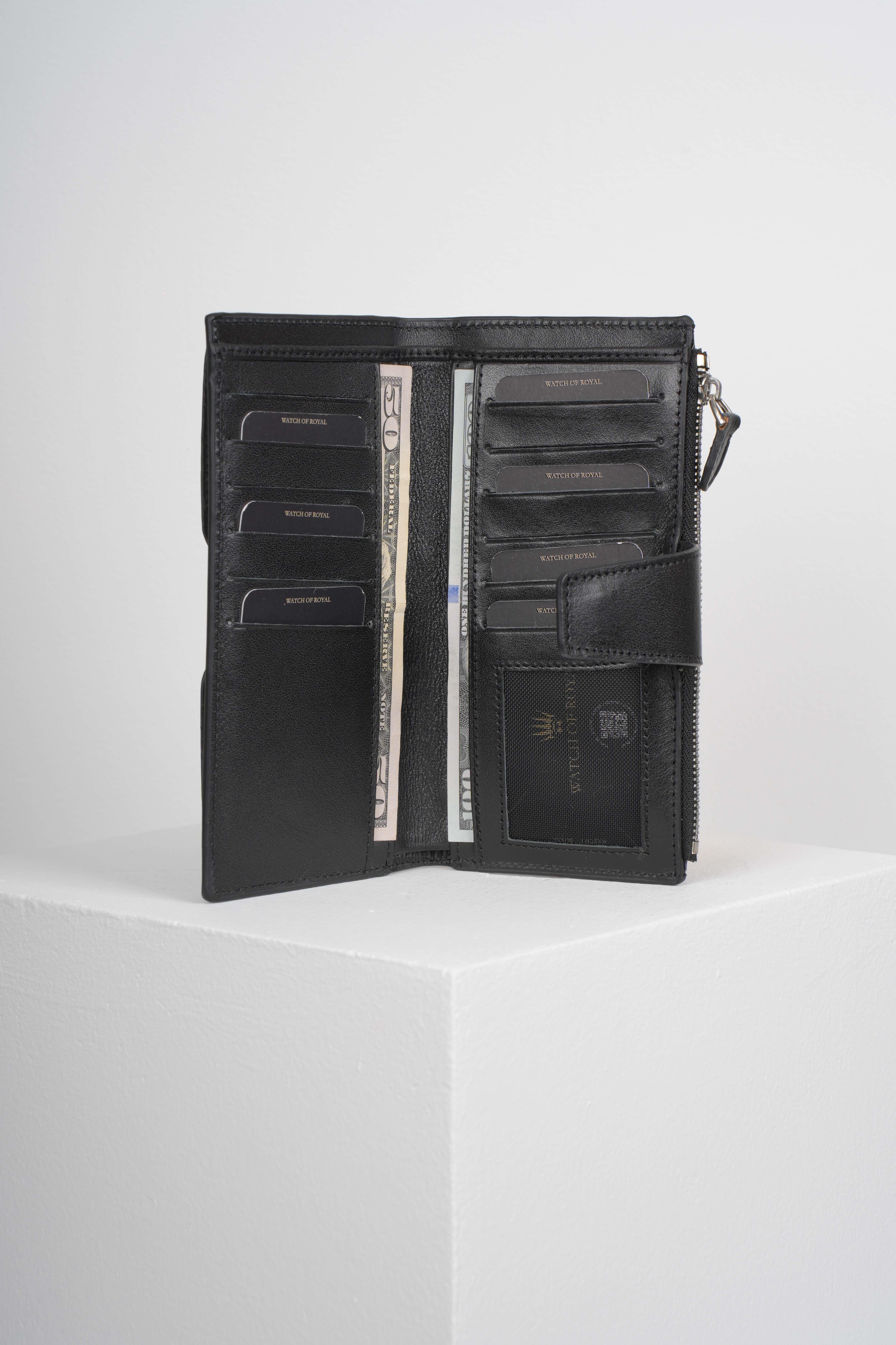 LUCAS SİYAH ÇİFT TELEFON CÜZDANITelefon CüzdanıWATCHOFROYALLCSFLTRBLCKLUCAS SİYAH ÇİFT TELEFON CÜZDANI