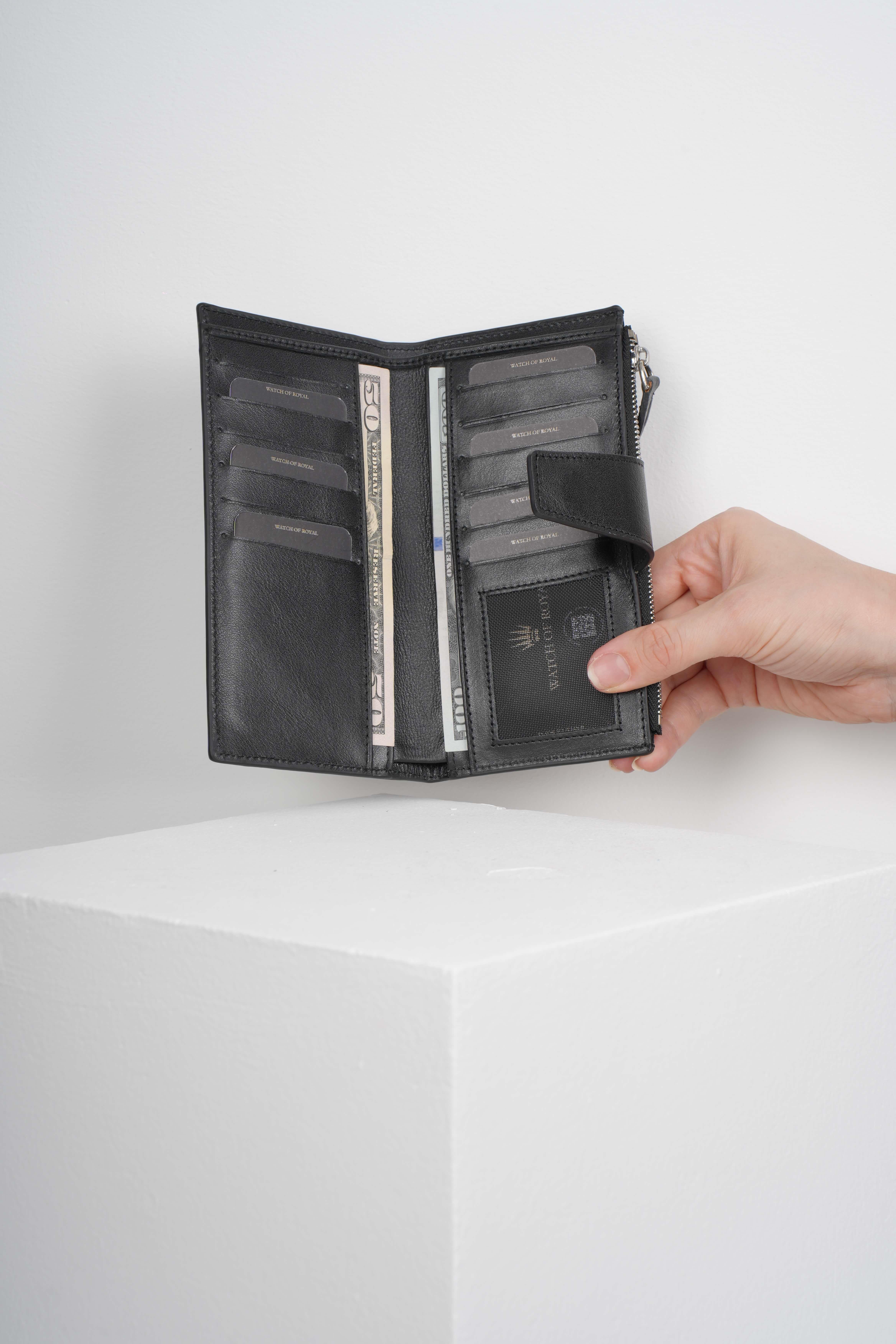 LUCAS SİYAH ÇİFT TELEFON CÜZDANITelefon CüzdanıWATCHOFROYALLCSFLTRBLCKLUCAS SİYAH ÇİFT TELEFON CÜZDANI