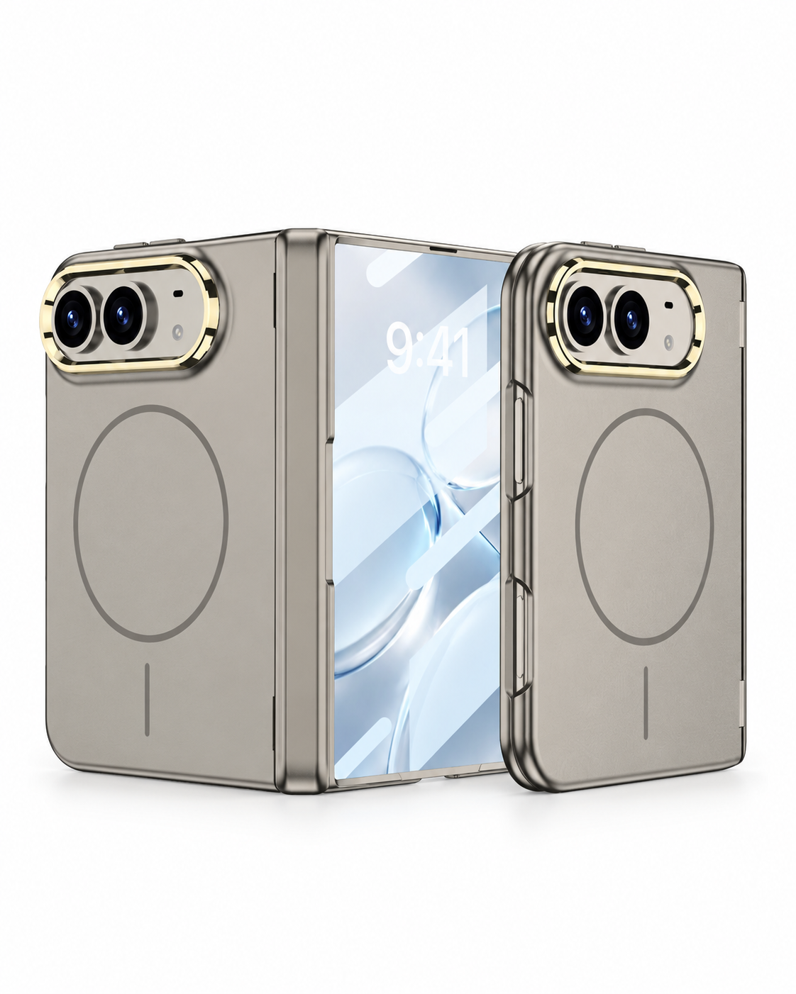 MagFold Iphone Duo Gold Manyetik Özellikli Kılıf 