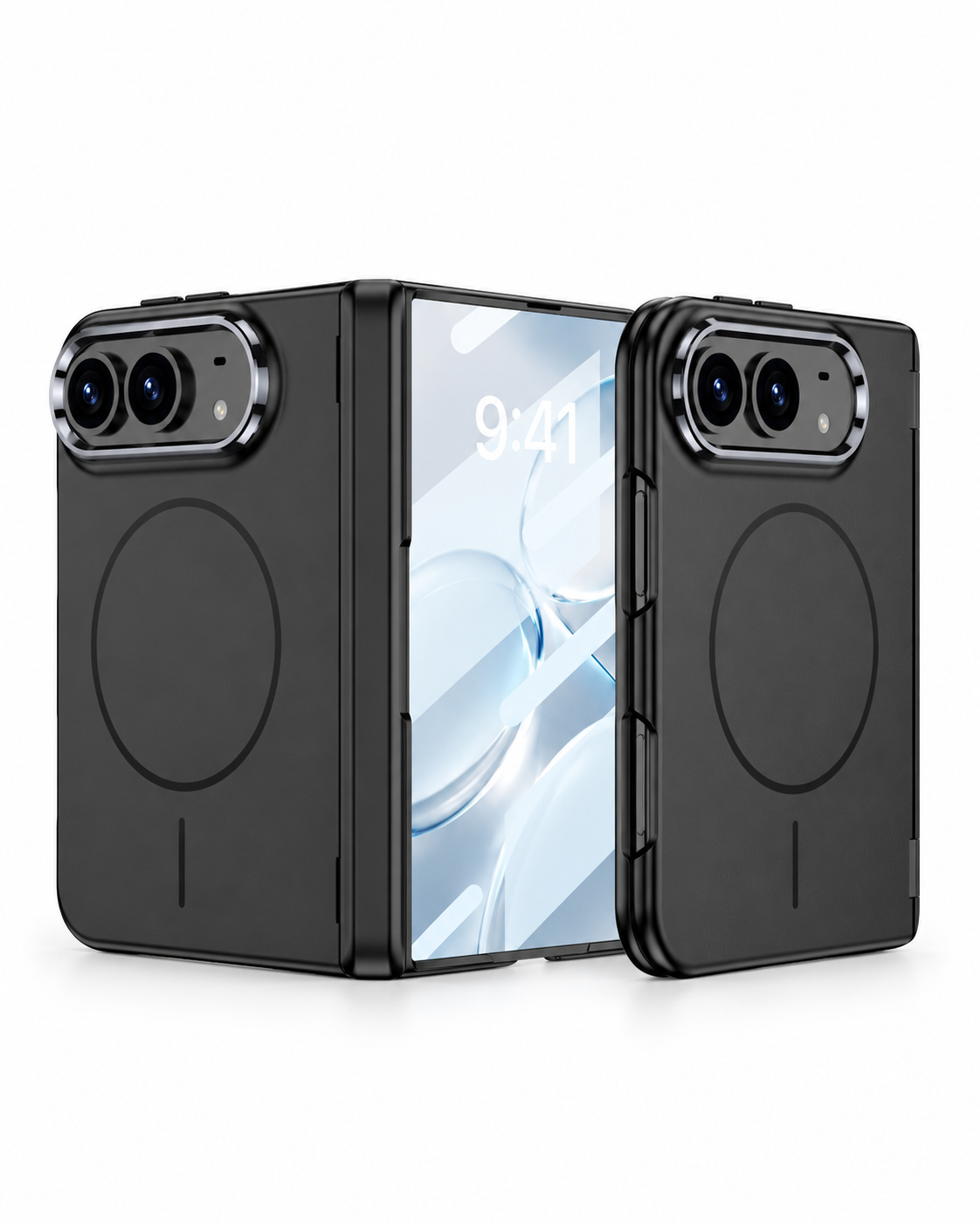 MagFold Iphone Duo Siyah Manyetik Özellikli Kılıf 