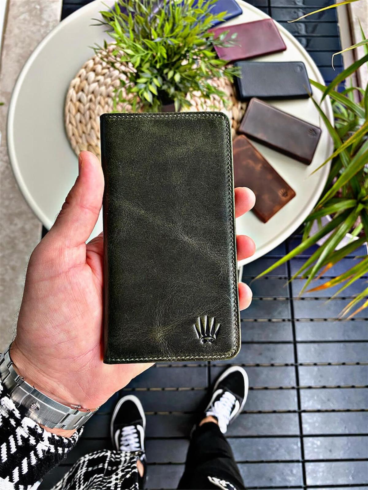 MINI ELEGANT GREEN TELEFON CÜZDANITELEFON CÜZDANIWATCHOFROYALMINIELGNTGRNMINI ELEGANT GREEN TELEFON CÜZDANI