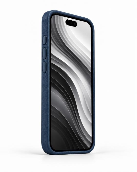 MonoCase Iphone 17 Air Lacivert Magsafe Özellikli Deri Kılıf 