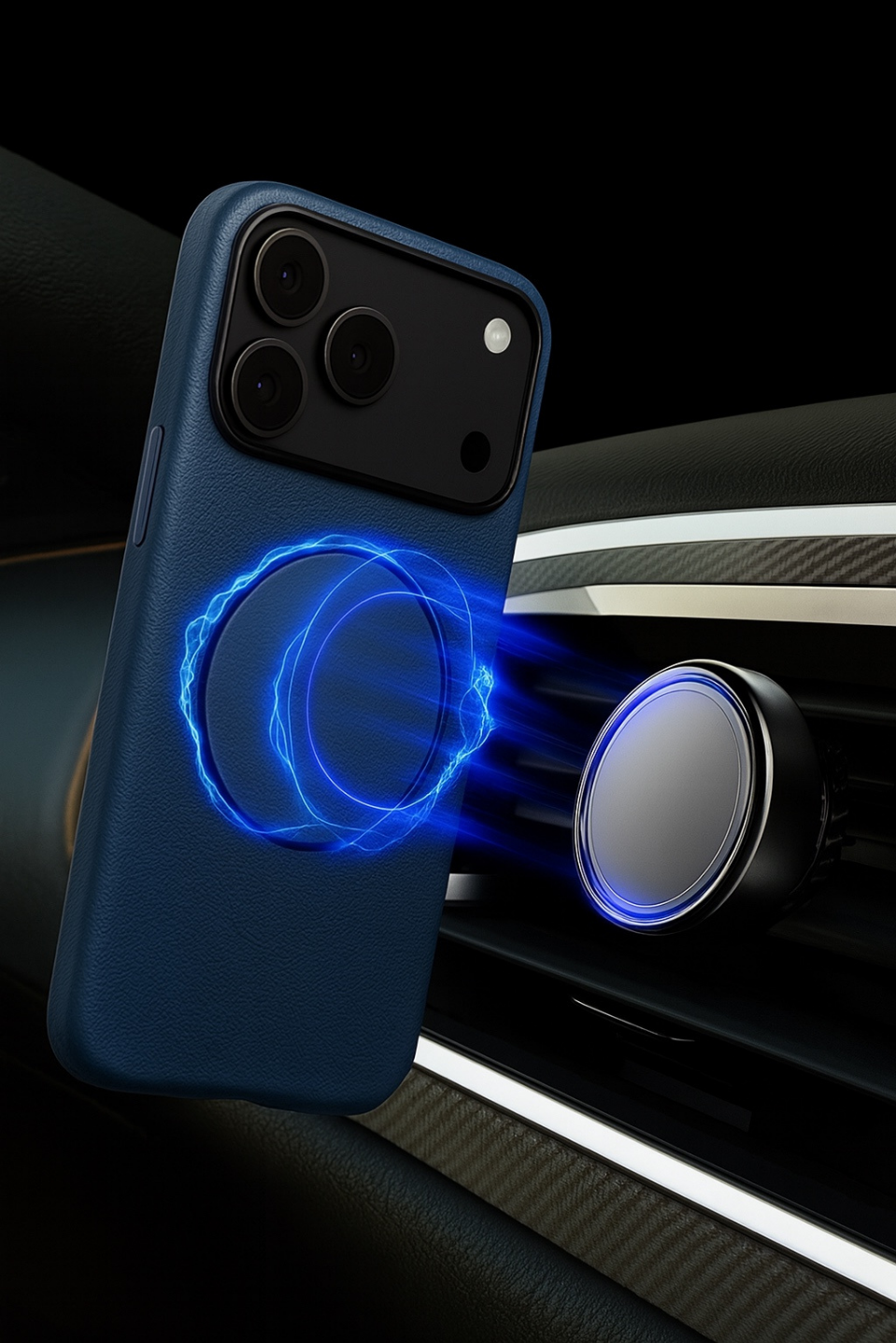 MonoCase Iphone 17 Lacivert Magsafe Özellikli Deri Kılıf Telefon CüzdanıWATCHOFROYALMonoCaseMonoCase Iphone 17 Lacivert Magsafe Özellikli Deri Kılıf 