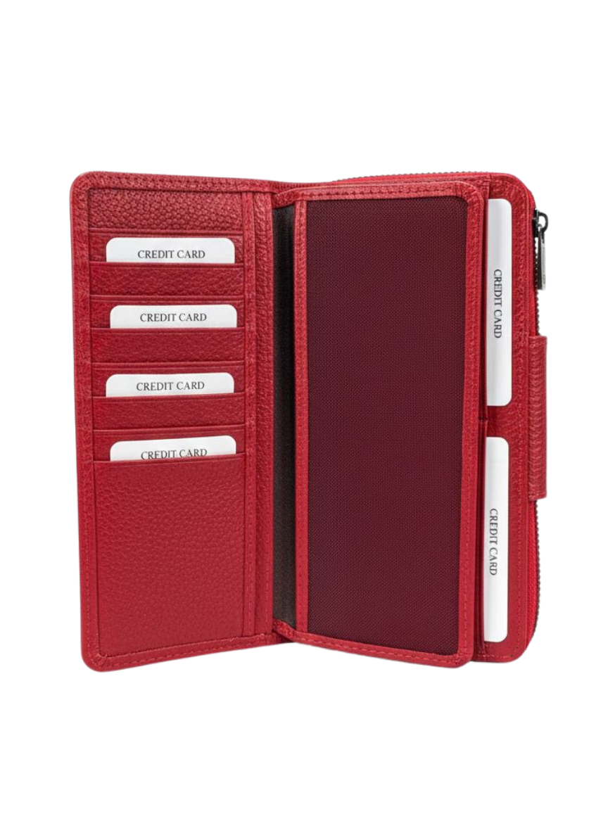 Tvin Kırmızı HAKİKİ DERİ  TELEFON CÜZDANITelefon CüzdanıWATCHOFROYALTVİN Tvin Kırmızı HAKİKİ DERİ  TELEFON CÜZDANI