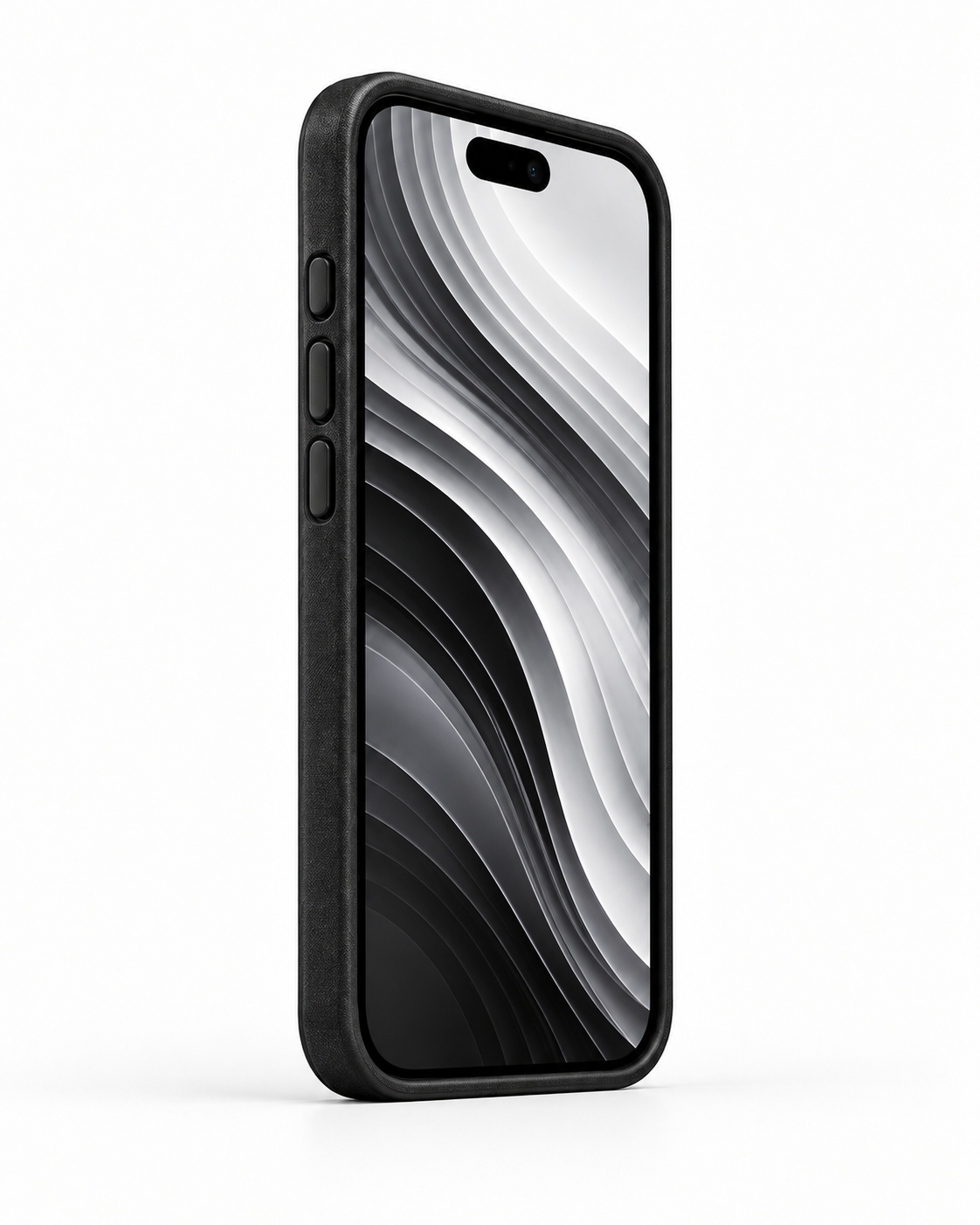 Vitocase Iphone 17 Promax Siyah Manyetik Özellikli Deri Kılıf 