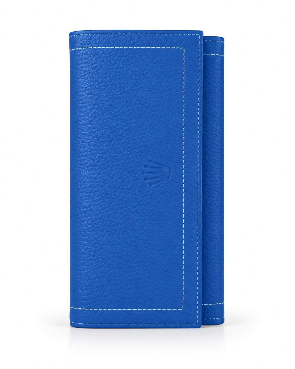 MARCO BLUE GENUINE LEATHER PHONE WALLET