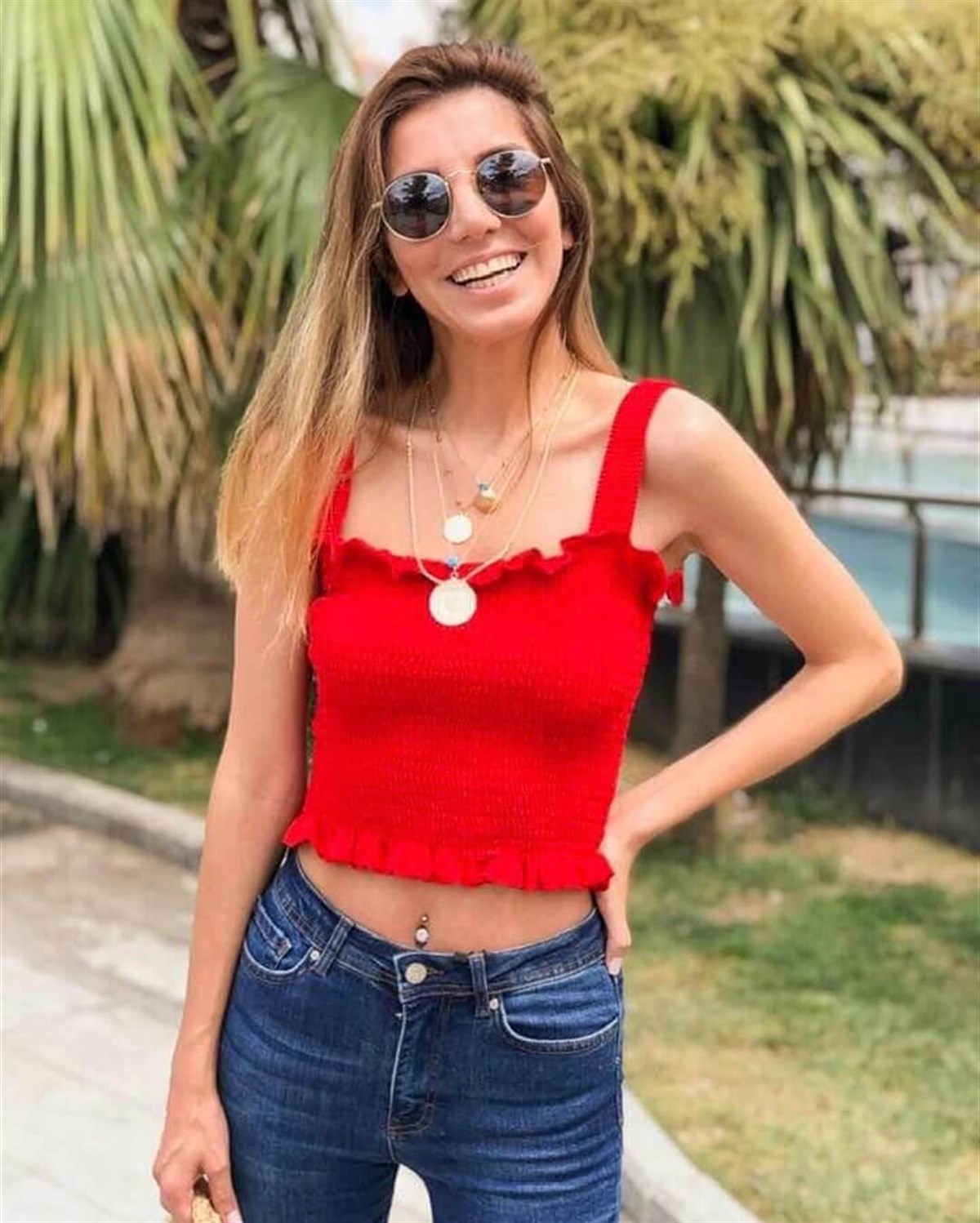 Askılı Gipeli Bluz