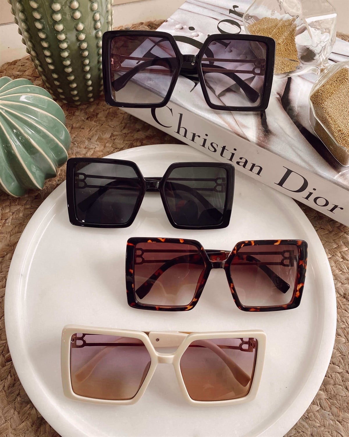 Bone Square Güneş Gözlüğü