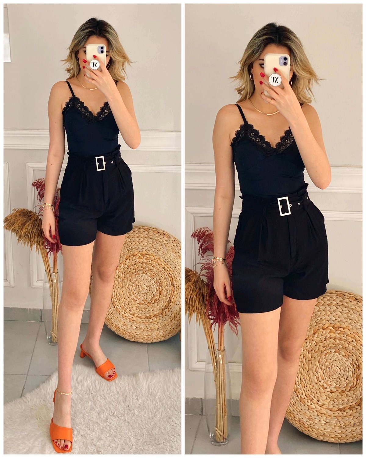 Dantel Detay Bodysuit