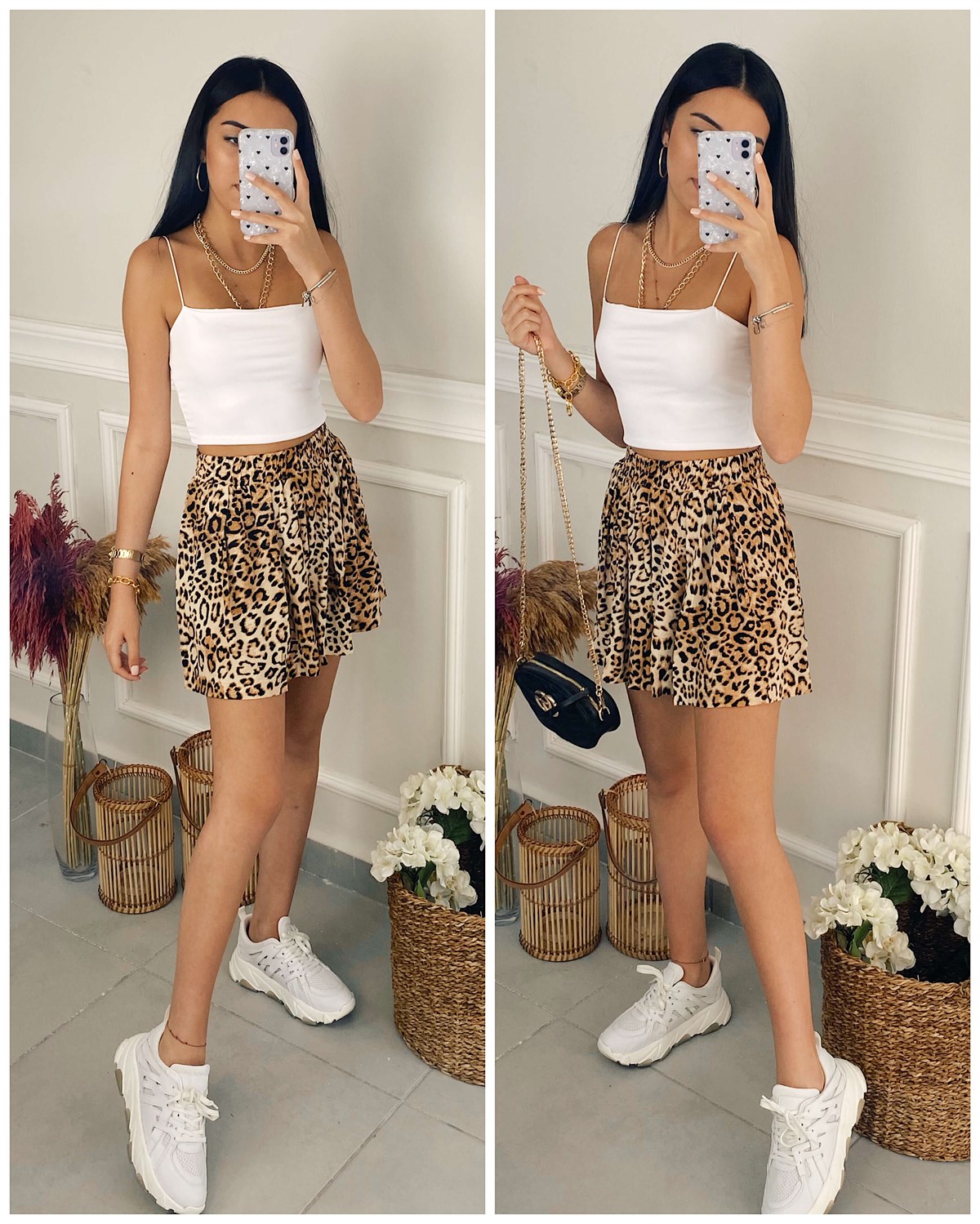 Fitilli Crop Top Bluz