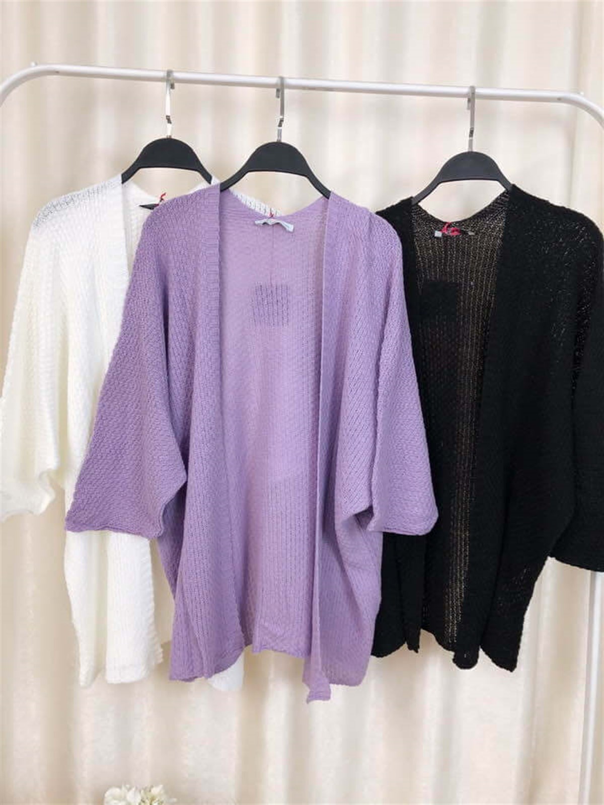 Merserize Oversize Hırka
