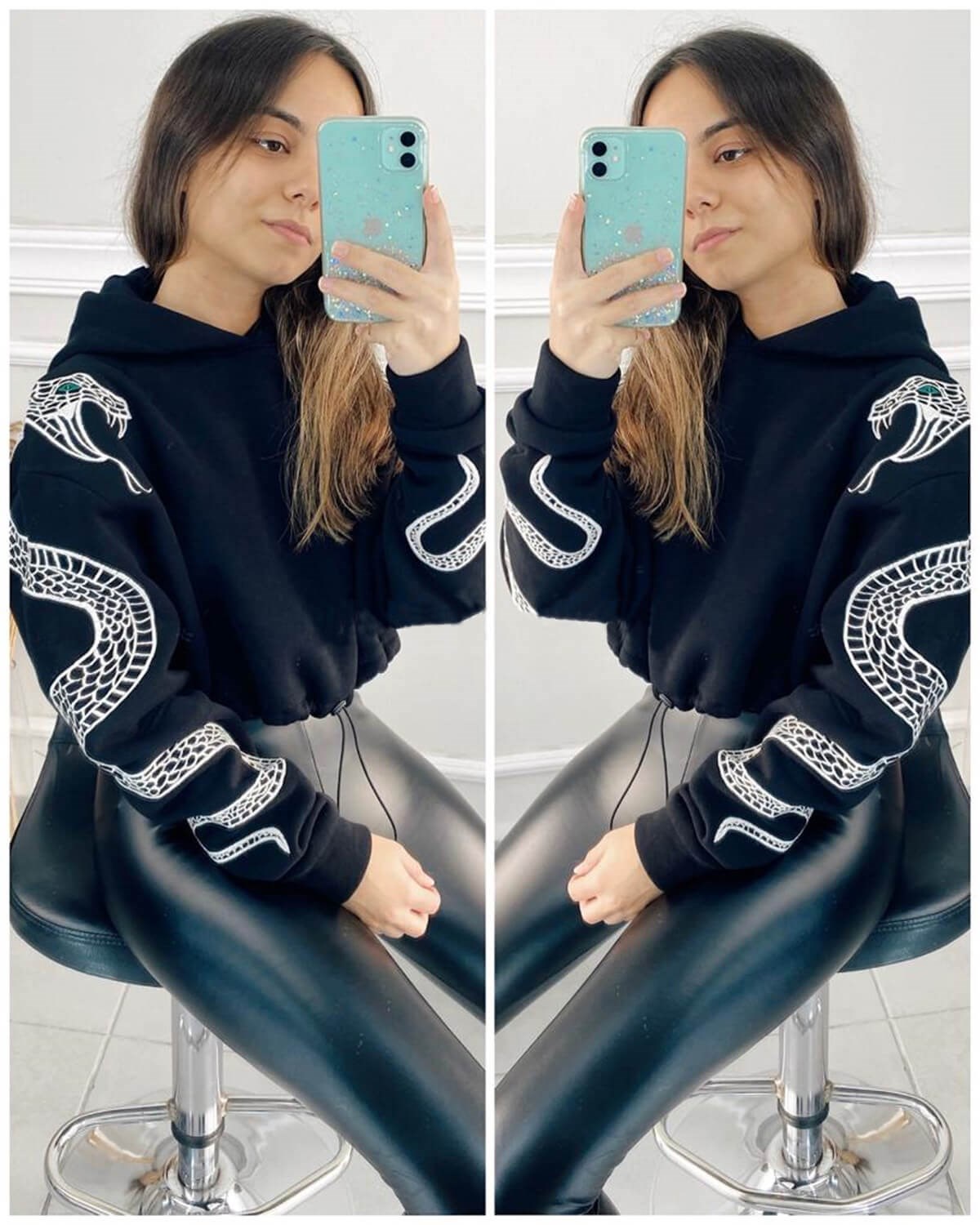 Nakış İşlemeli Sweatshirt