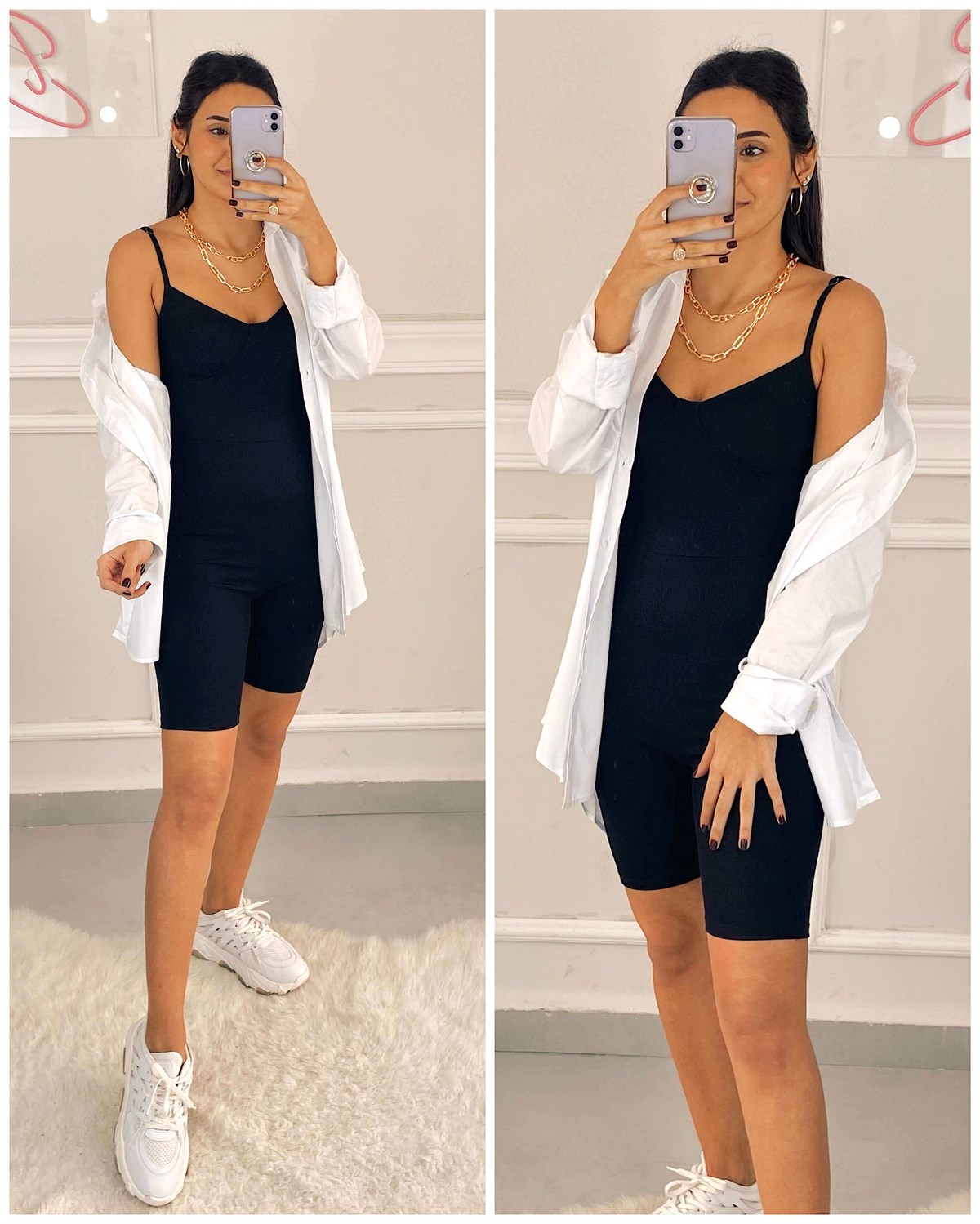 Siyah BodySuit
