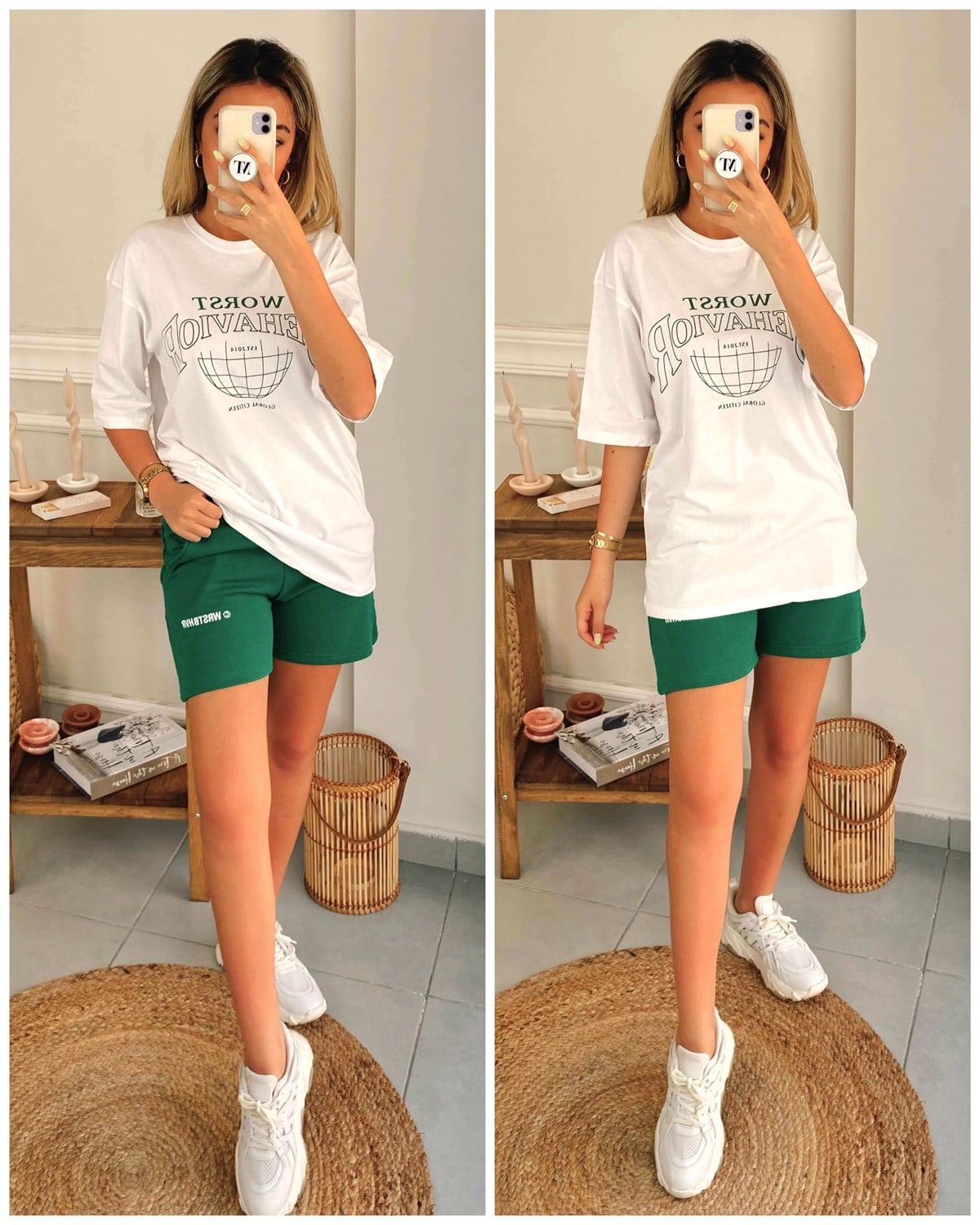 Şort T-Shirt Takım