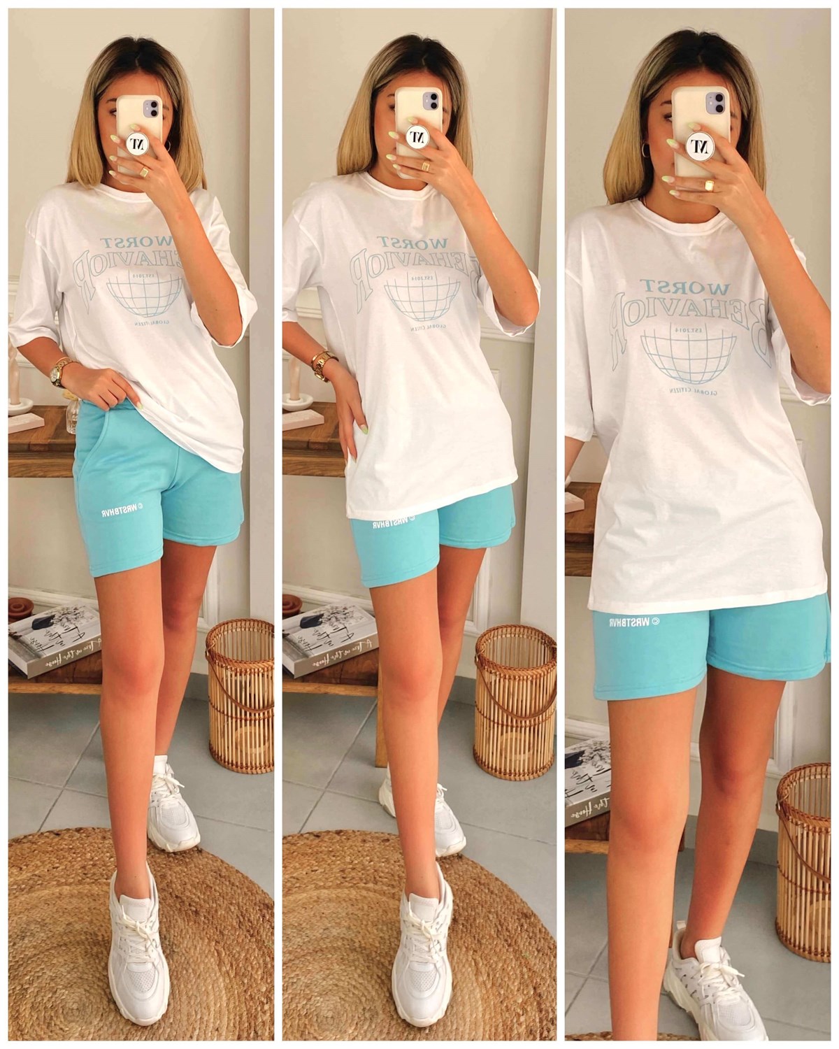Şort T-Shirt Takım