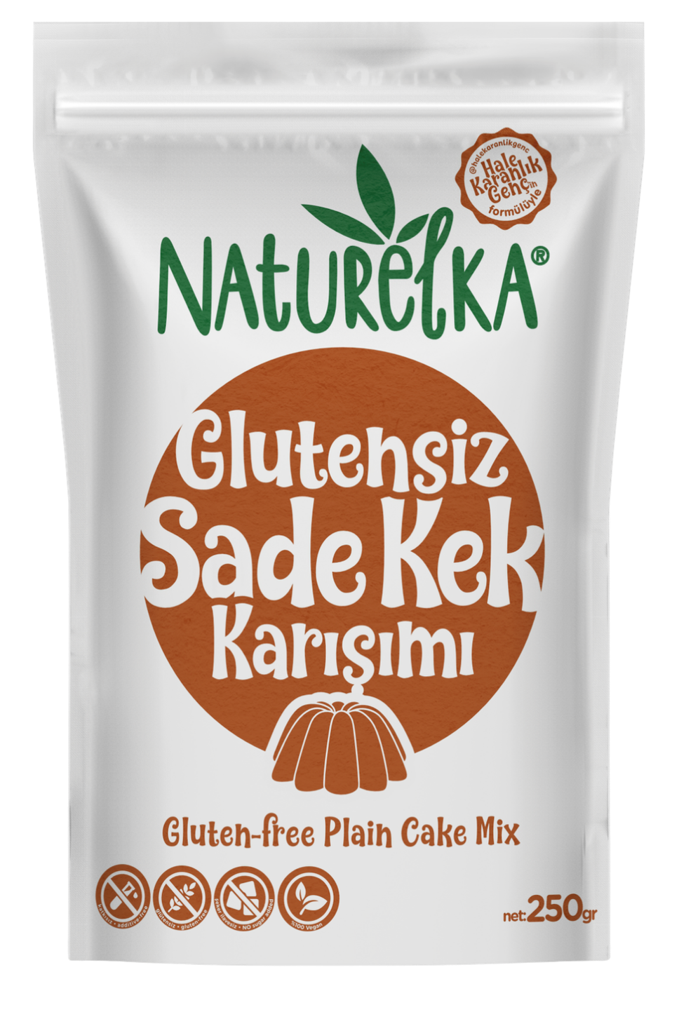 Glutensiz Sade Kek Karışımı 250 gr