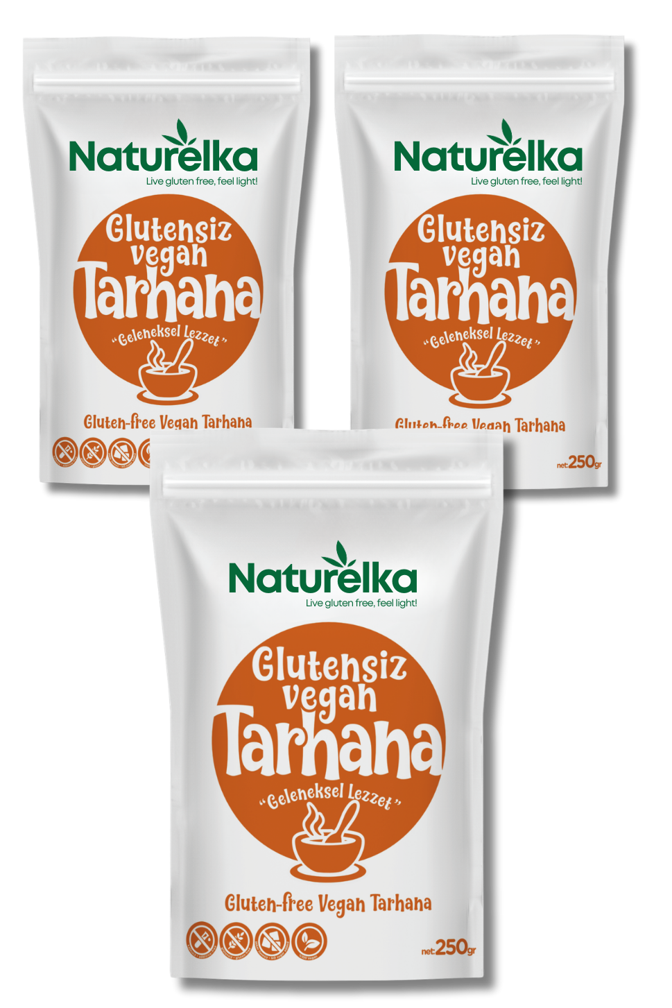 Glutensiz Tarhana Paketi (3'lü) 