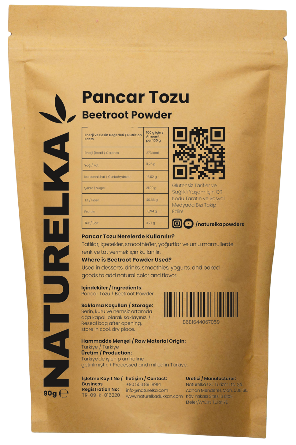 Pancar Tozu Paketi (3'lü) 