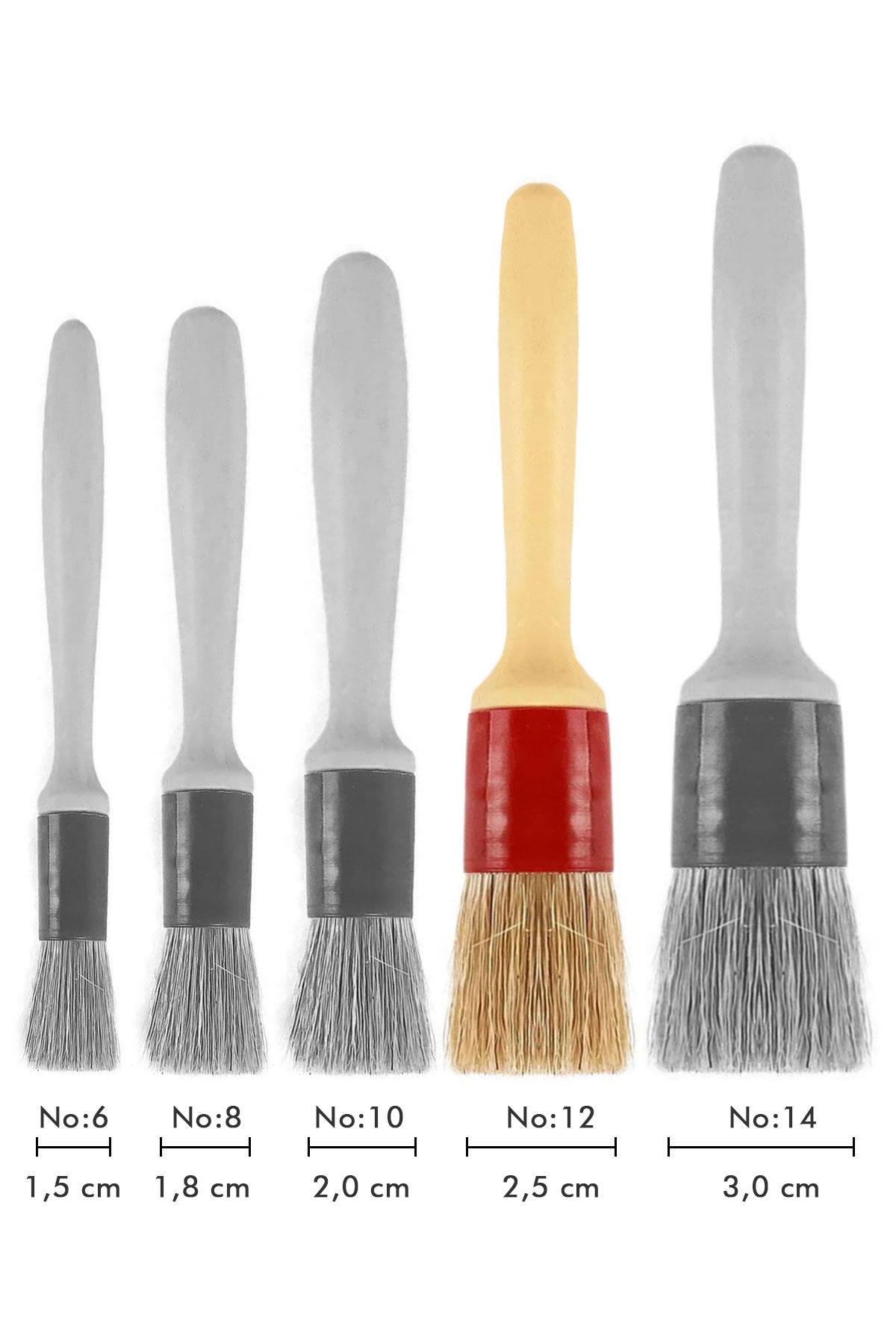 12 No Ayakkabı Yapıştırıcı Sürme Fırçası B-0017-YPFR-12