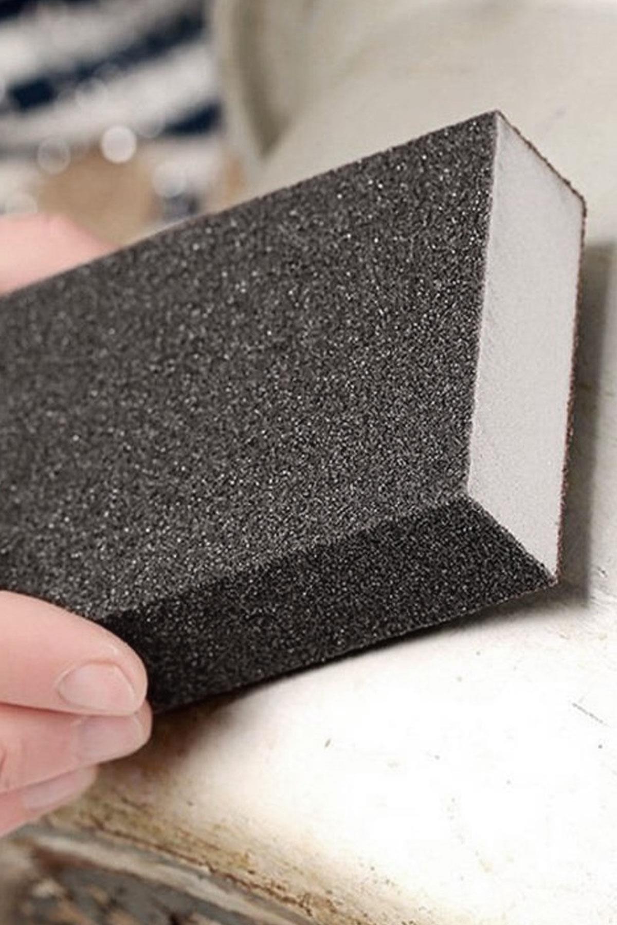 3 Adet 80 Kum Çok Amaçlı Sünger Zımpara Seti 3XB-0114-ZMP-80