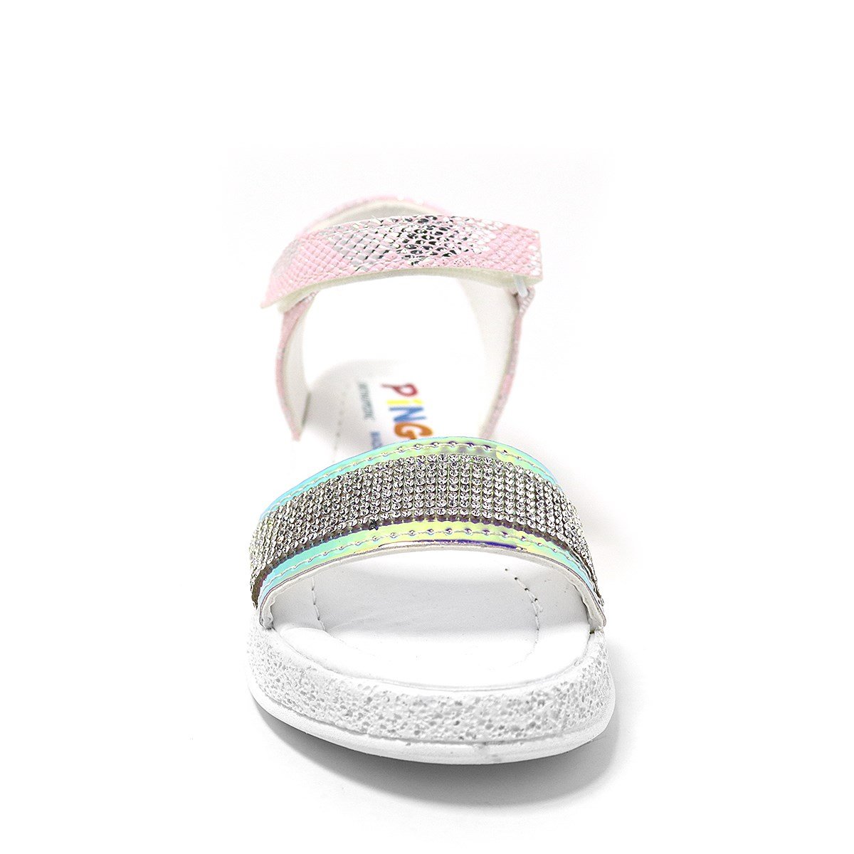 Artico Pingu Gloria Pembe Taşlı Kız Çocuk Sandalet