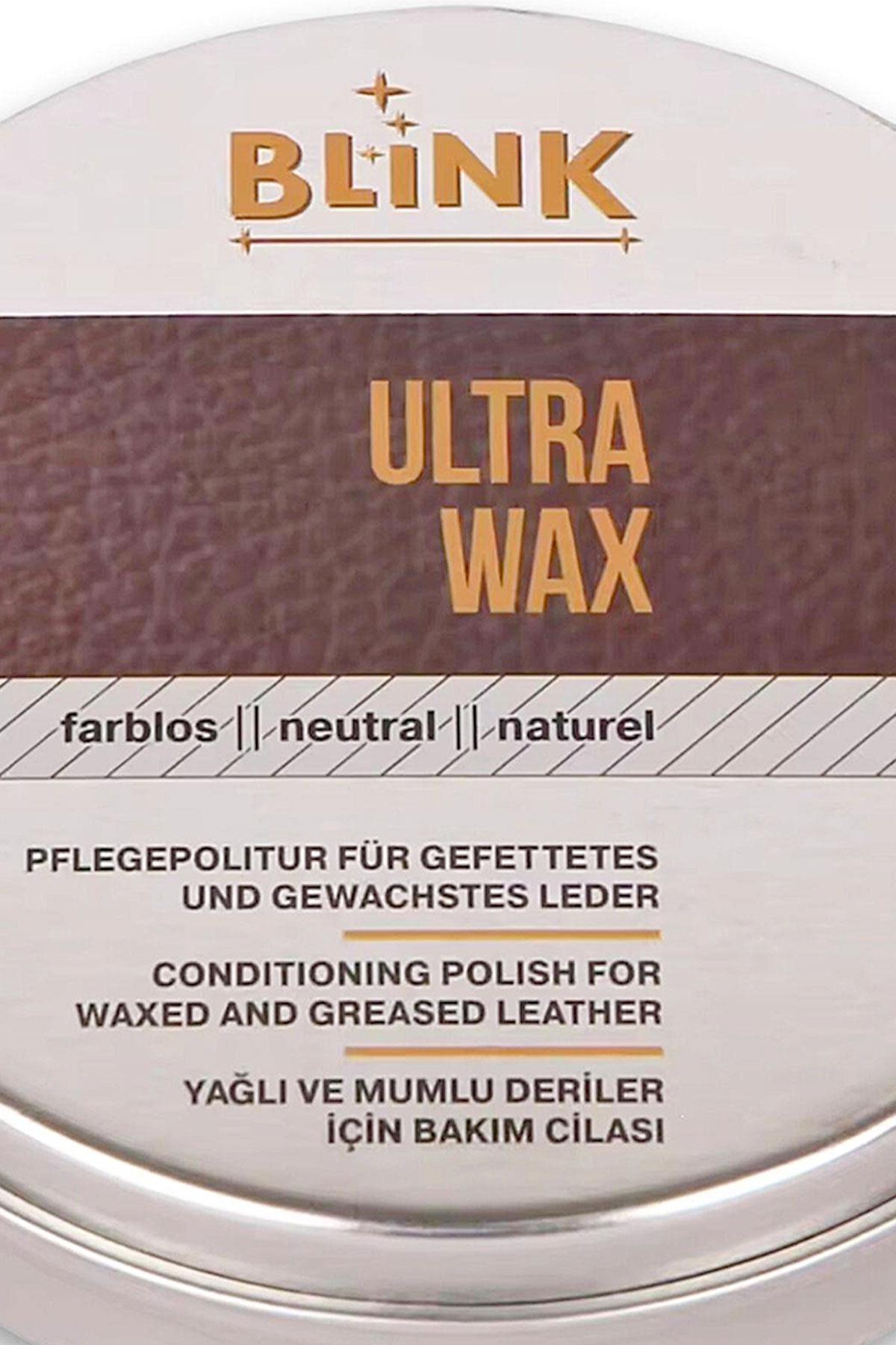 Blink Ultra Wax Yağlı ve Mumlu Deriler İçin 125 ML Bakım Cilası