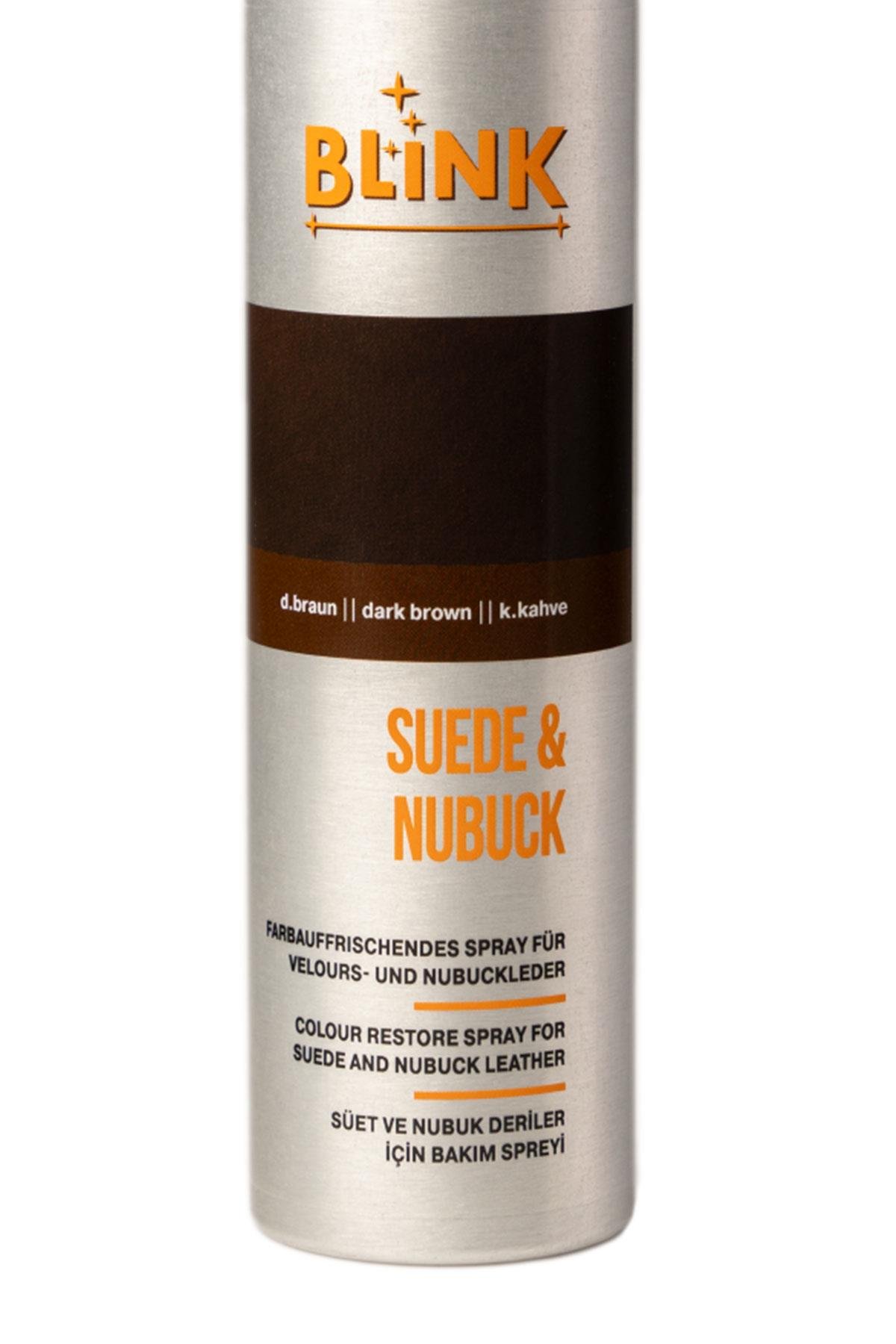 Blink Kahverengi Süet ve Nubuk 250 ML Deri Bakım Spreyi