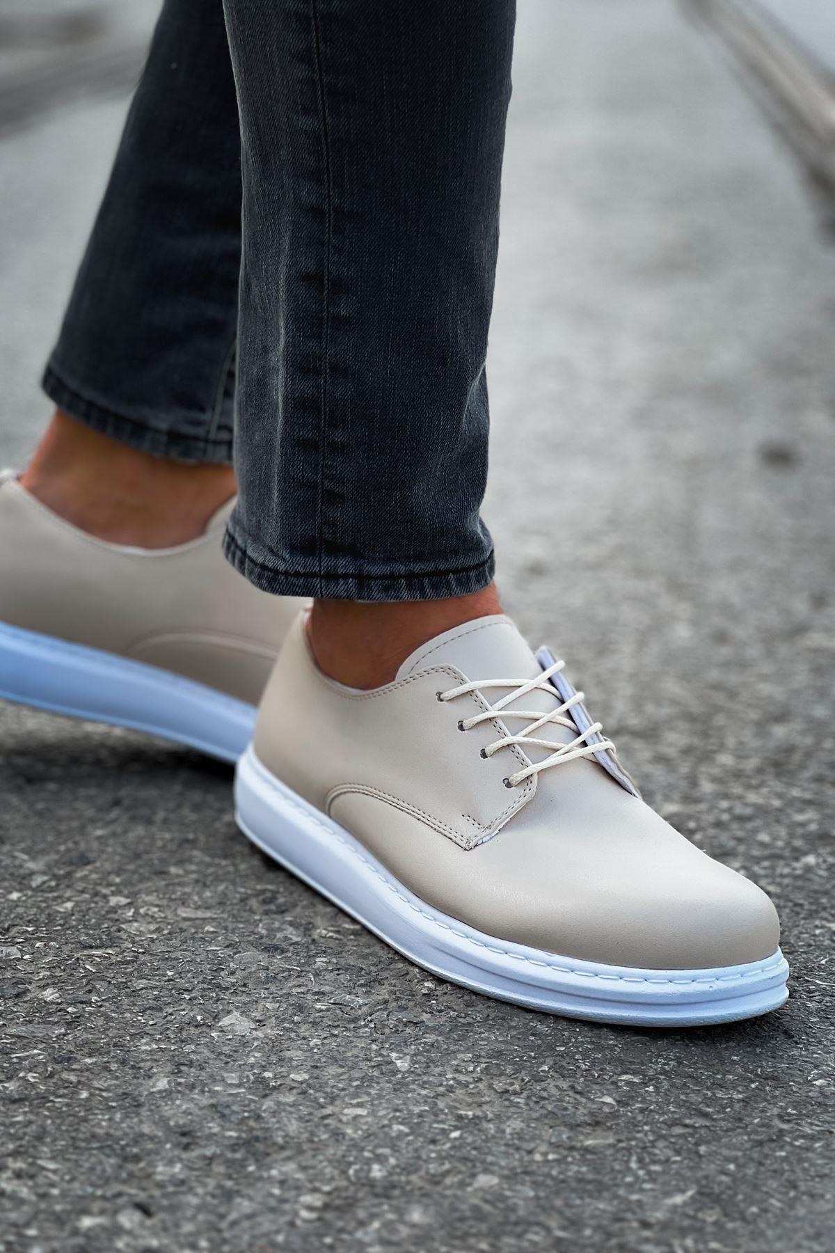 CH003 - CBT Pelle Classica Erkek Ayakkabı BEJ