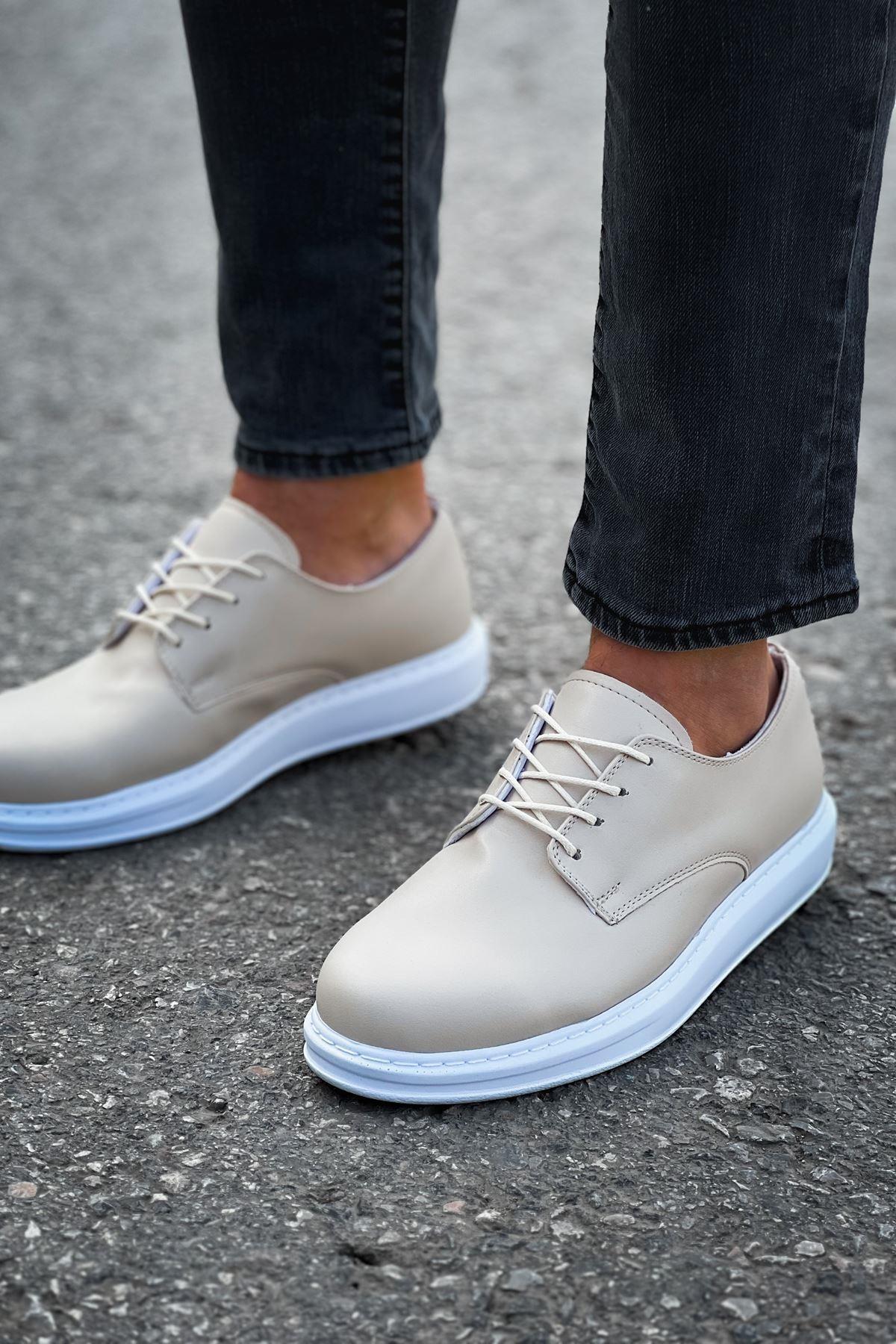 CH003 - CBT Pelle Classica Erkek Ayakkabı BEJ