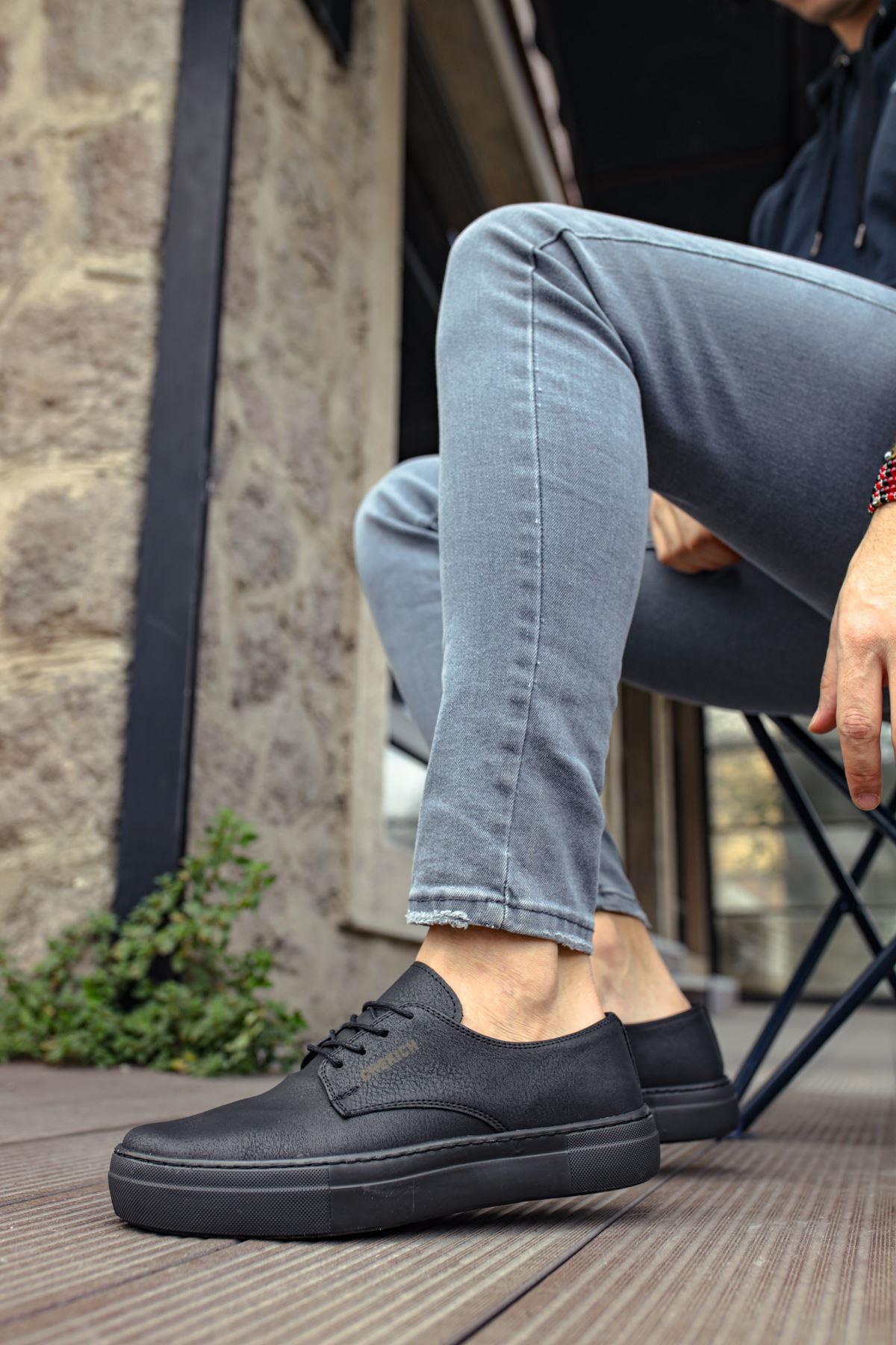 CH005 - CST Pıttı Erkek Ayakkabı SIYAH