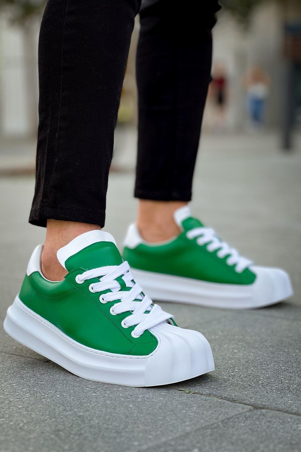 CH2411 - Artenay  Erkek Ayakkabı YEŞİL