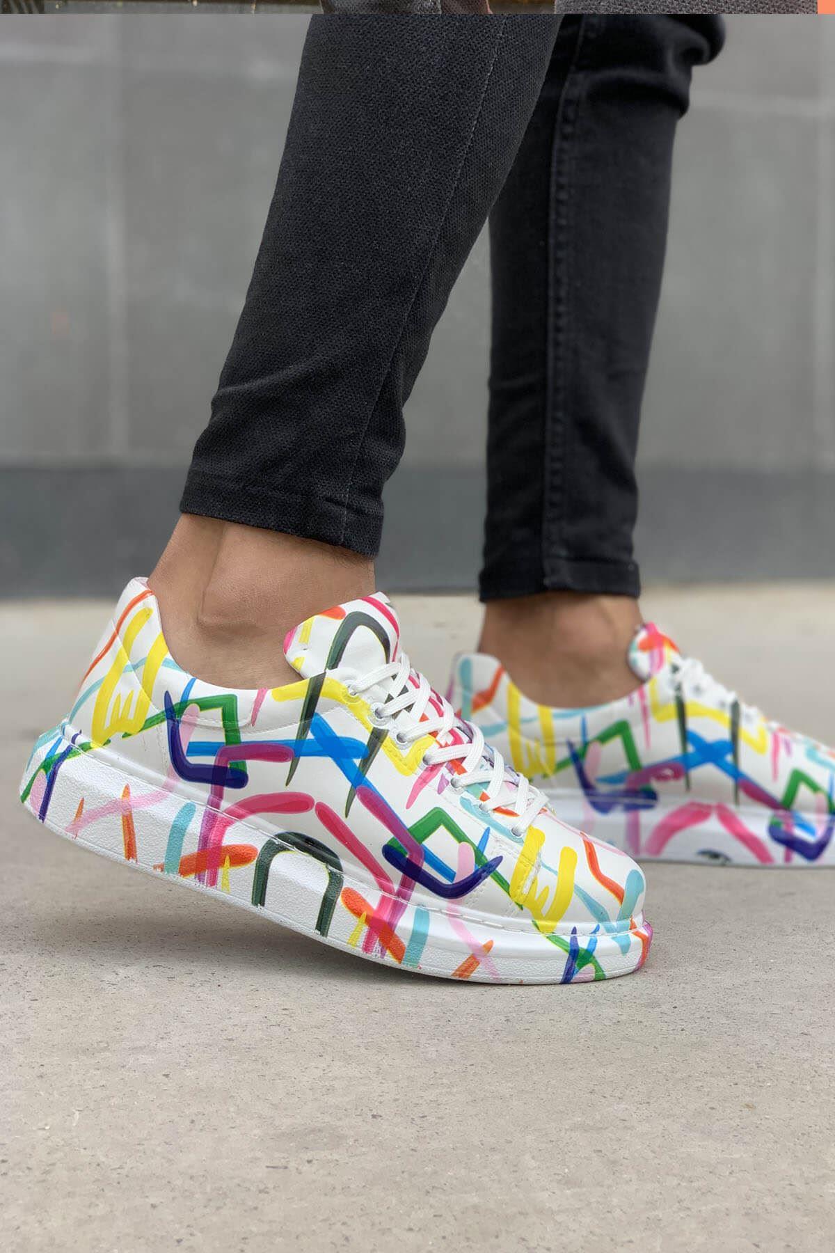 CH255 CBT Colorfull Erkek Ayakkabı HALKA RENKLI
