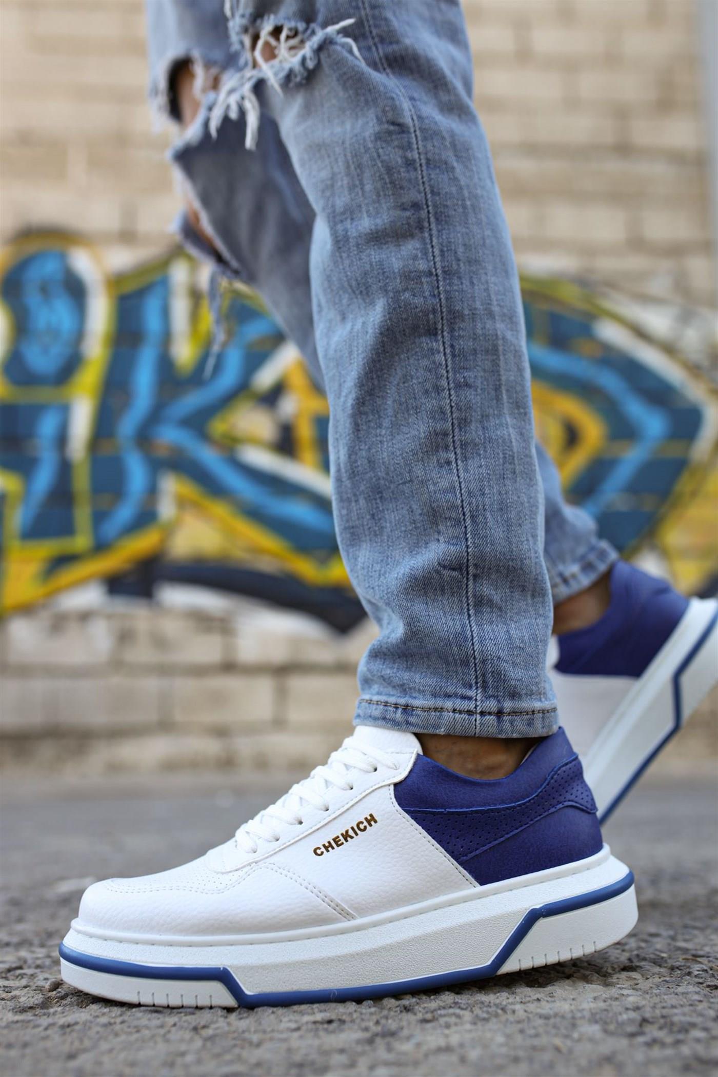 Chekich Casual Sax Mavi İpekyol Erkek Ayakkabı