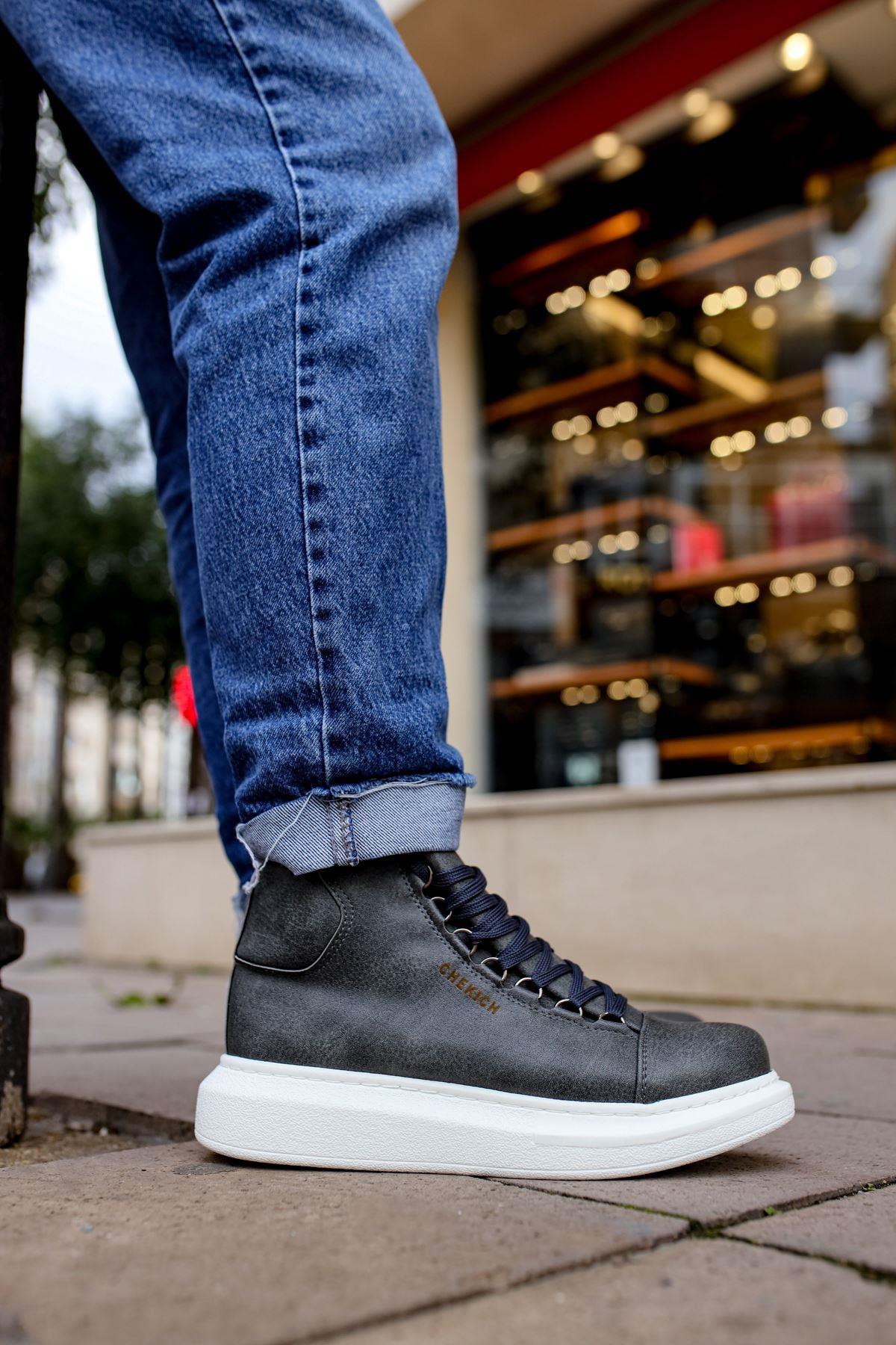 CH258 CBT Antrasit Roma Erkek Bot