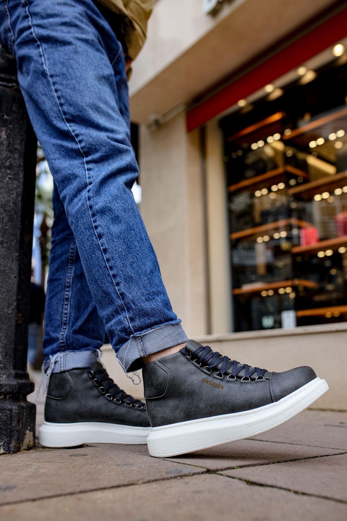 CH258 CBT Antrasit Roma Erkek Bot