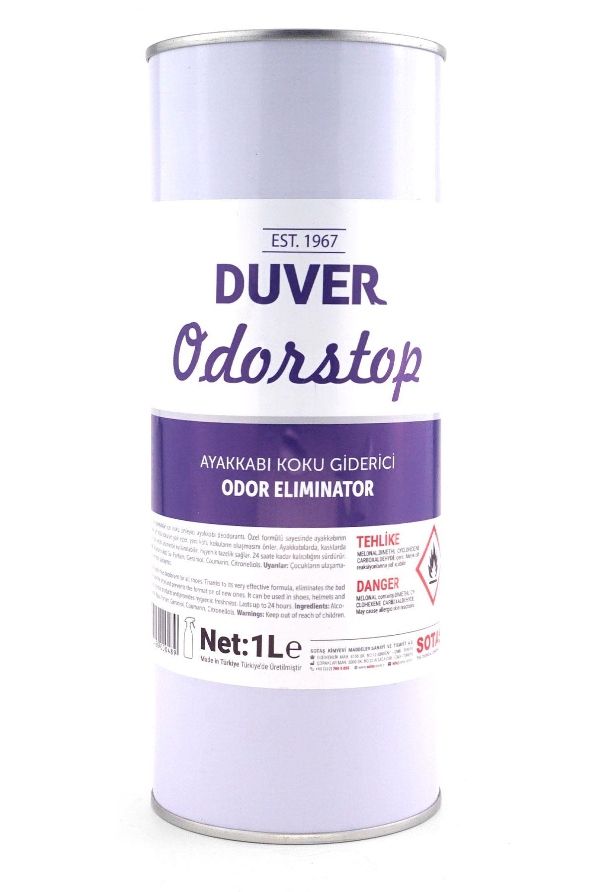 Duver Odorstop 1 Litre Ayakkabı Koku Giderici