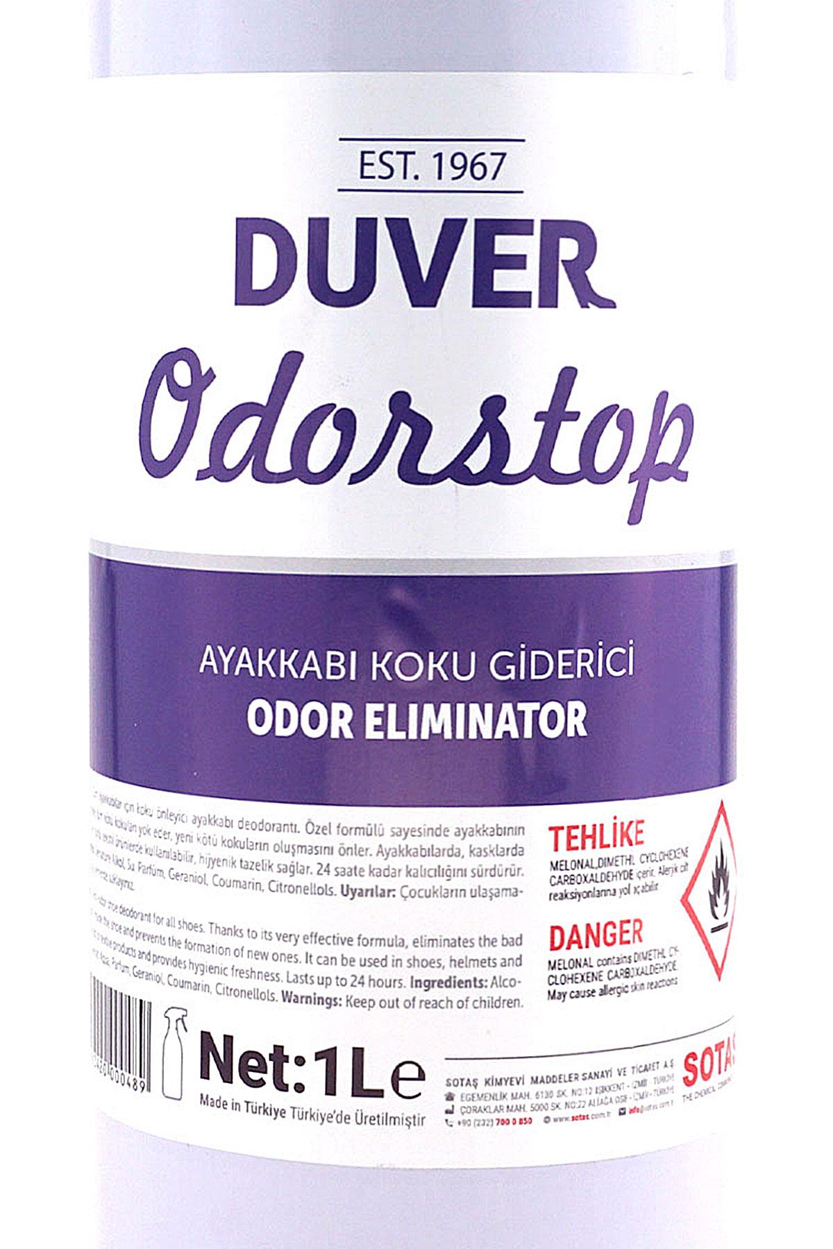 Duver Odorstop 1 Litre Ayakkabı Koku Giderici