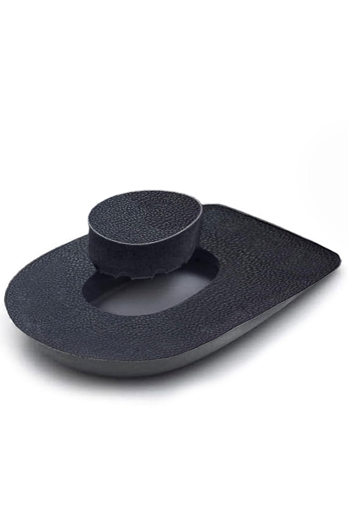 Hakiki Deri Topuk Destekli Boy Yükseltici Tabanlık B-0050-B2