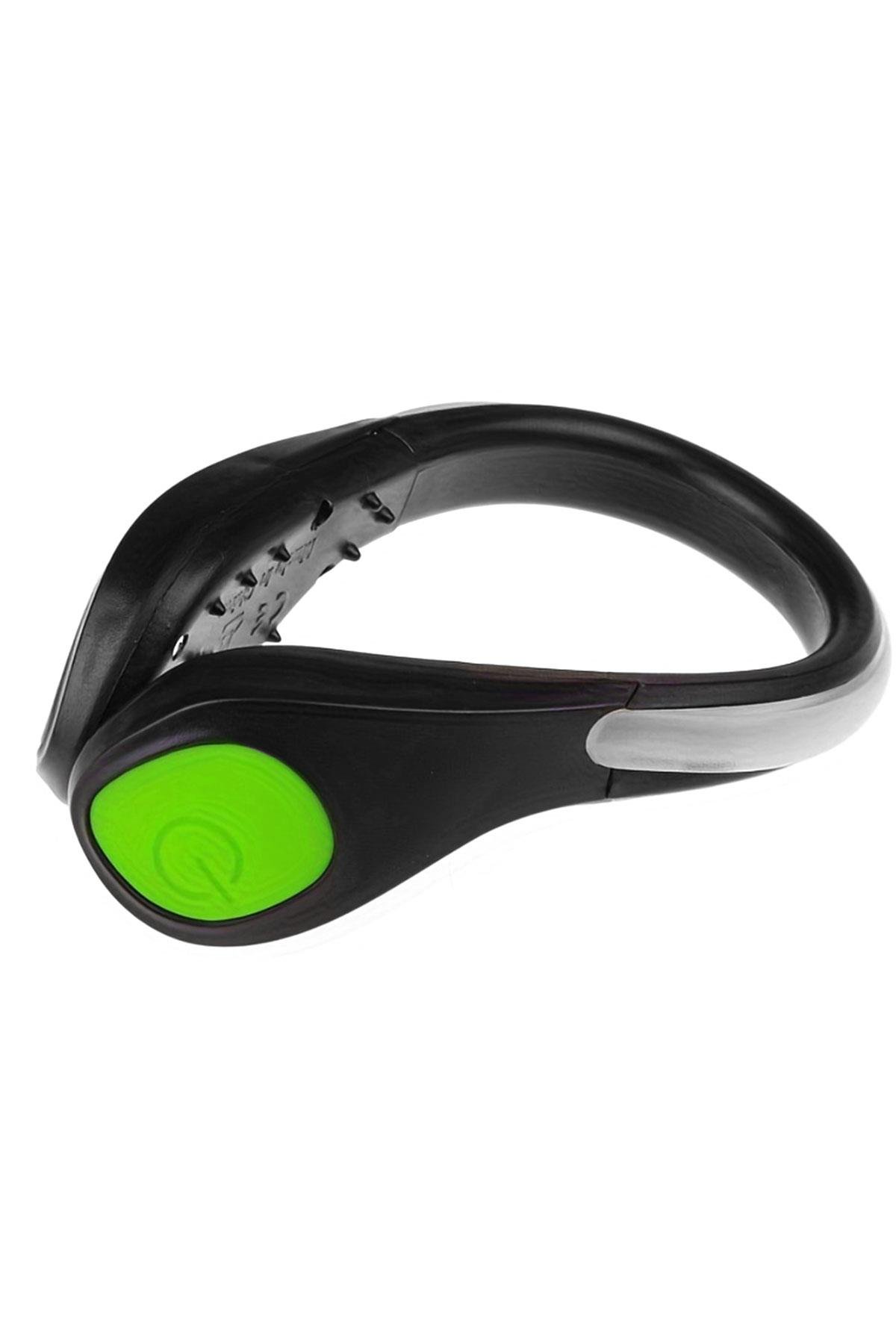 LED Yeşil Işıklı Ayakkabı Koşu Klipsi