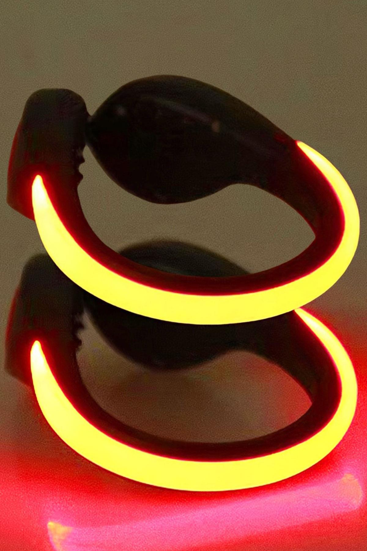 LED Kırmızı Işıklı Ayakkabı Koşu Klipsi