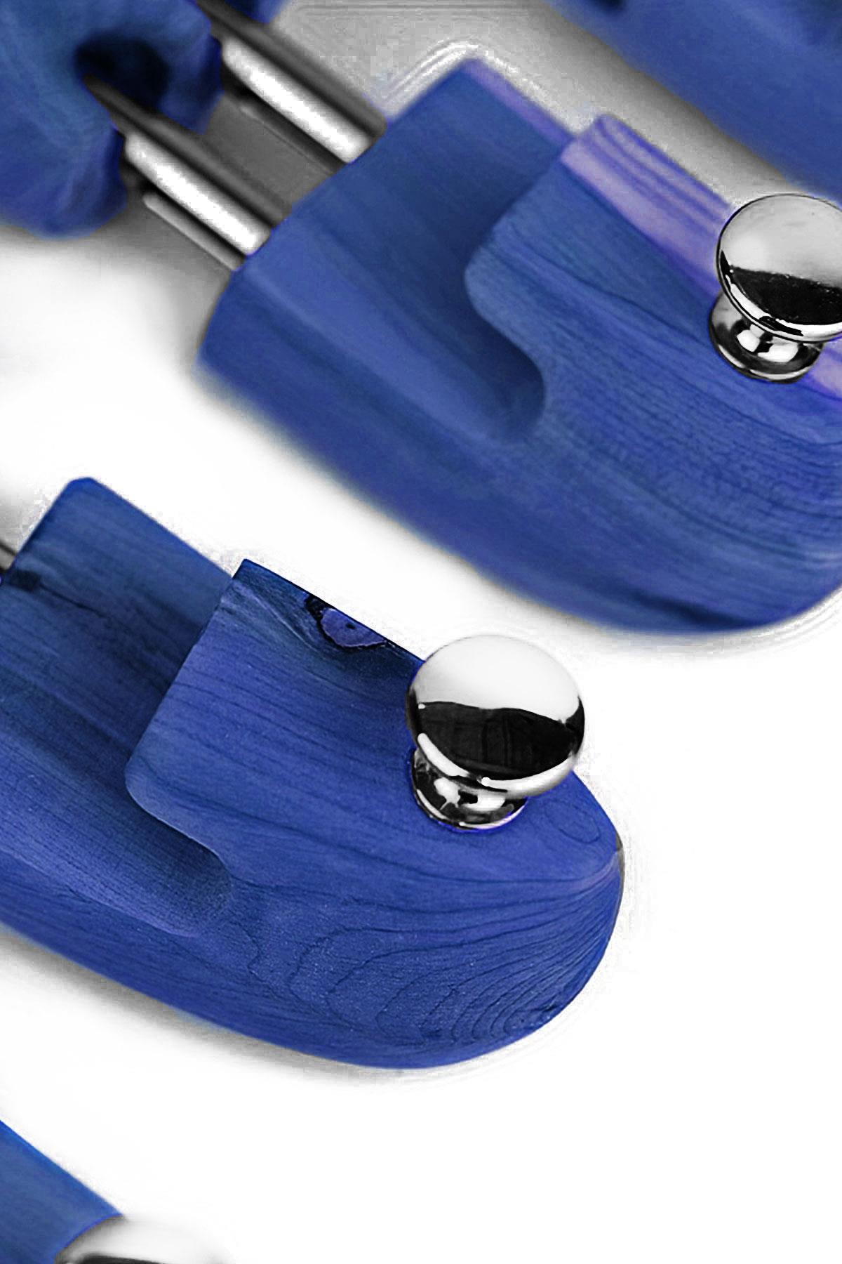 Premium Koyu Renk Ahşap Ayakkabı Form Kalıbı