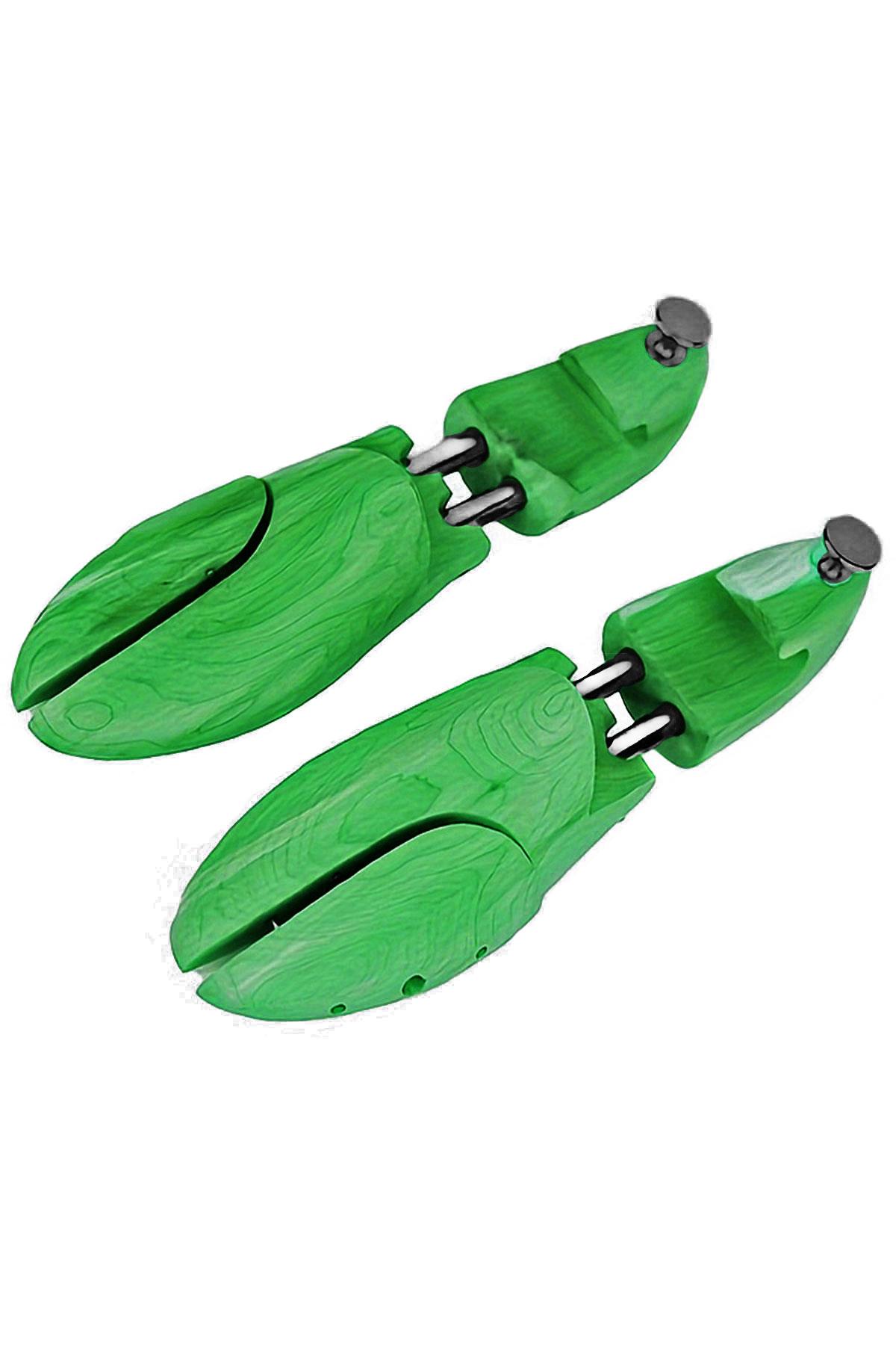 Premium Yeşil Ahşap Ayakkabı Form Kalıbı