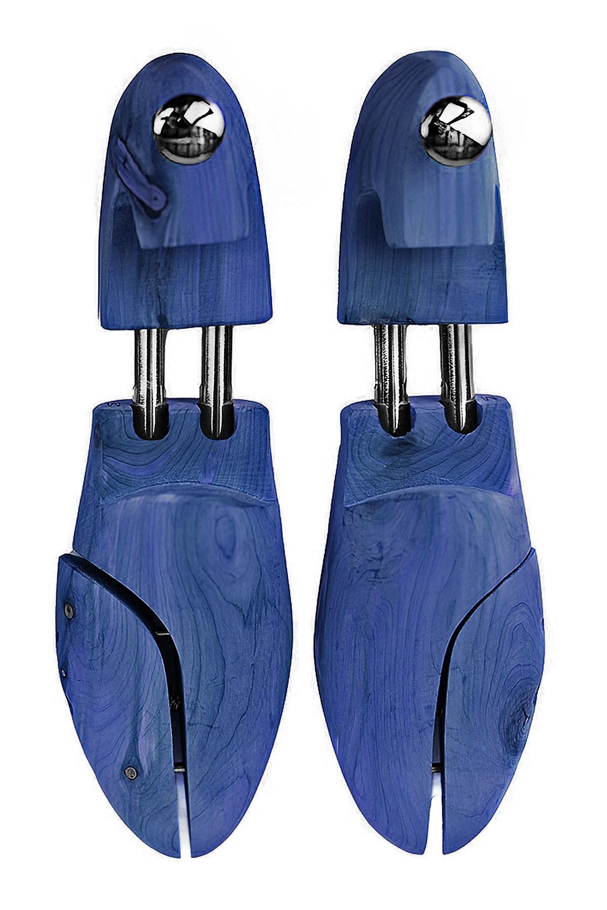 Premium Koyu Renk Ahşap Ayakkabı Form Kalıbı