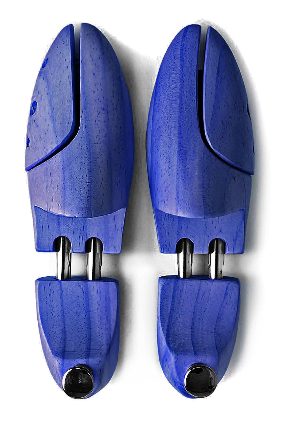 Premium Koyu Renk Ahşap Ayakkabı Form Kalıbı