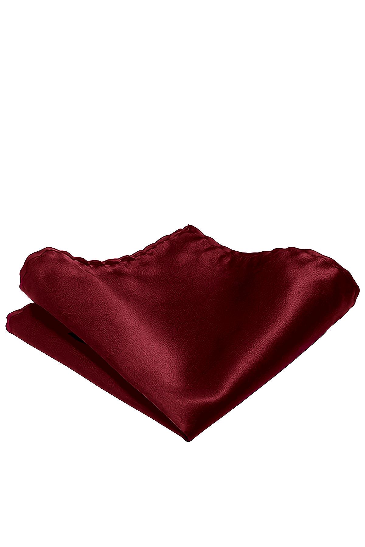 Bordo Ayarlanabilir Saten Çocuk Papyon ve Mendil Seti